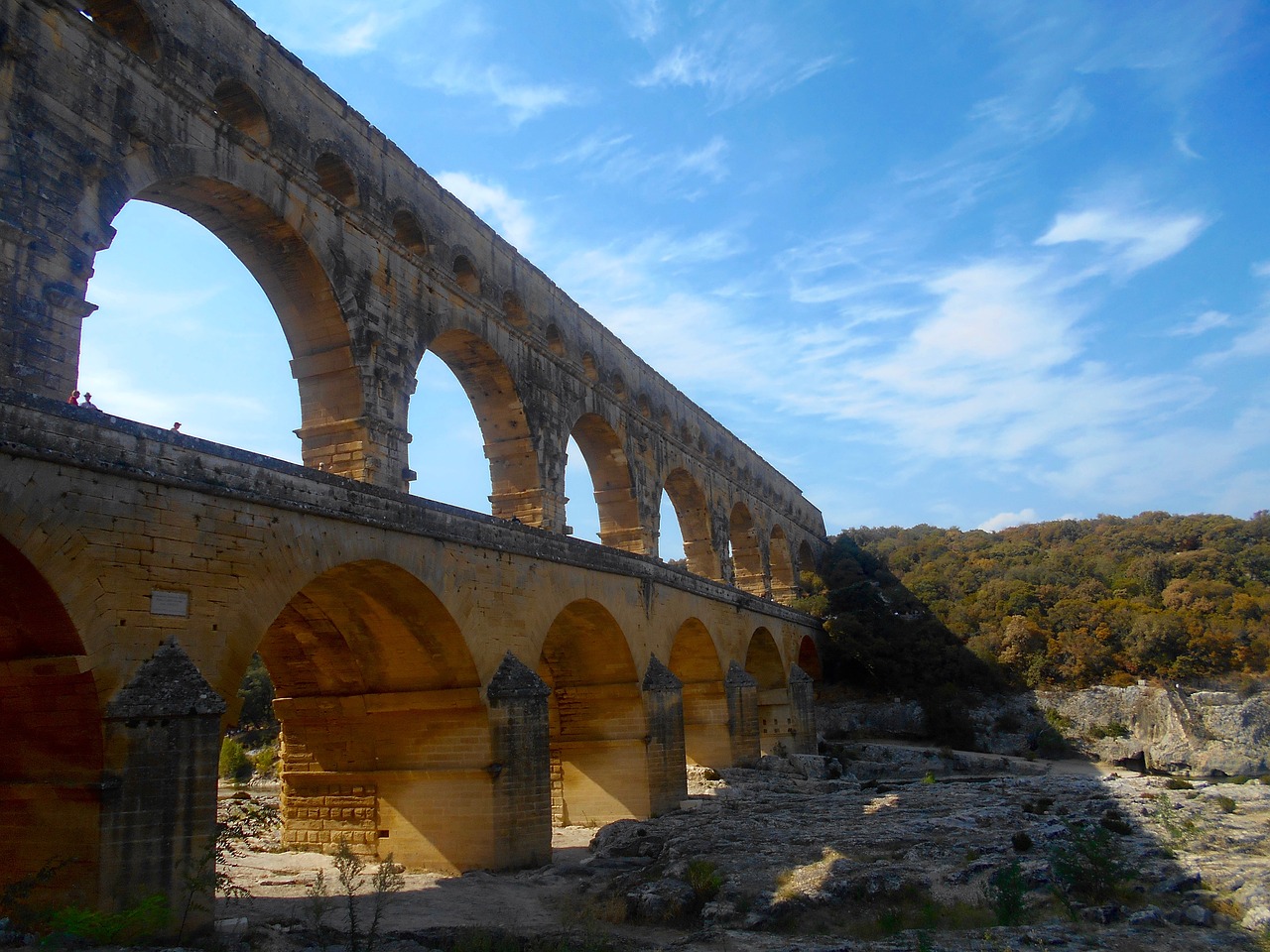 Pietų France, France, Pelė Du Garde, Tiltas, Architektūra, Unesco, Romėnų, Nemokamos Nuotraukos,  Nemokama Licenzija