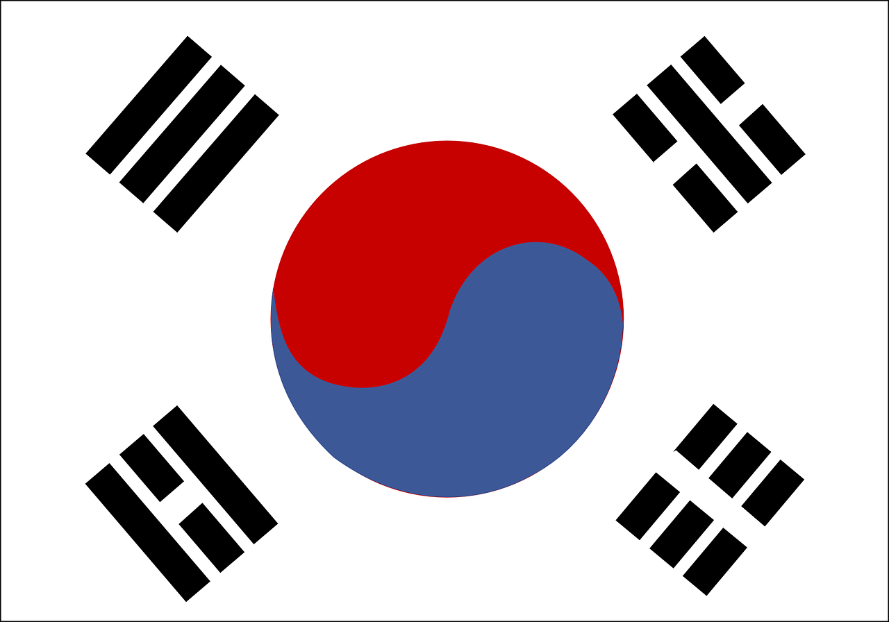 Pietų Korėja, Vėliava, Korėjos Respublika, Tauta, Šalis, Simbolis, Ženklas, Piktograma, Korėjiečių Kalba, Nacionalinis