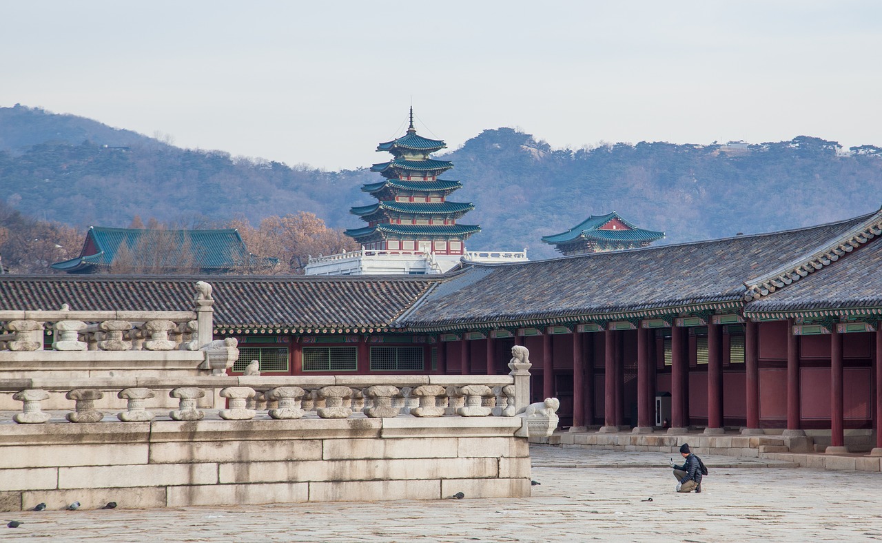 Pietų Korėja,  Rūmai,  Tradicinis,  Istorija,  Gyeongbokgung, Nemokamos Nuotraukos,  Nemokama Licenzija