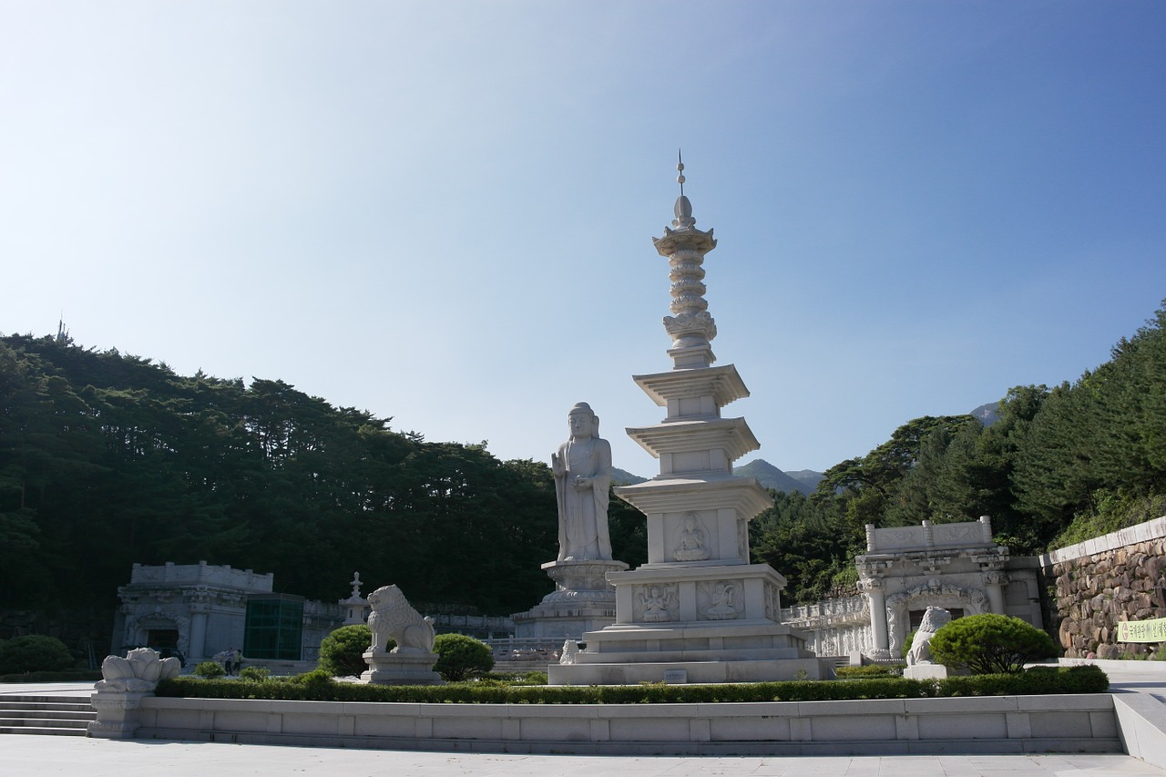 Pietų Korėjos Skyrius, Skyrius, Akmens Bokštas, Budizmas, Viršuje, Turizmas, Buda, Šventykla, Religija, Turistų Kelionės Tikslas
