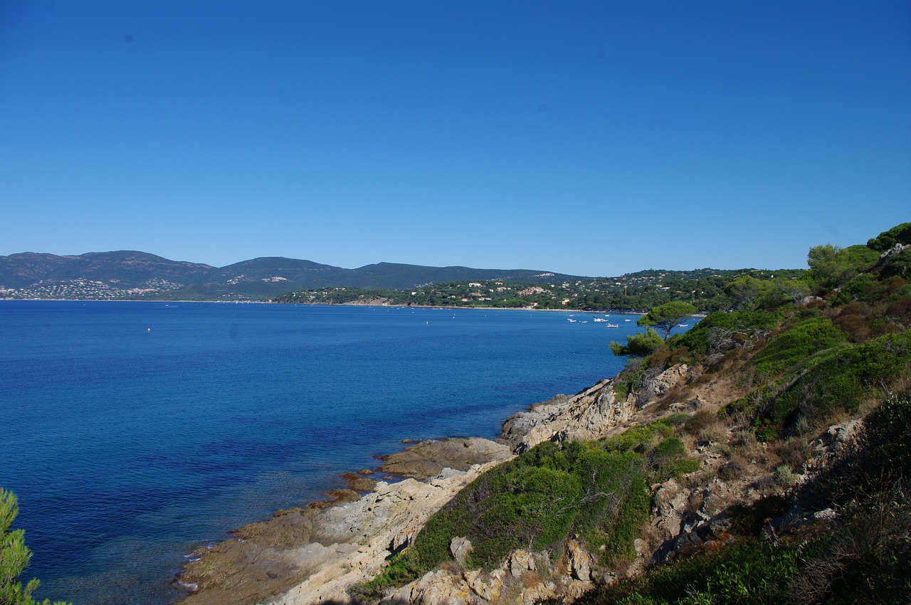 Į Pietus Nuo Prancūzijos, Jūra, La Croix Valmer, Gamta, France, Provence, Côte Dazur, Viduržemio Jūros, Nemokamos Nuotraukos,  Nemokama Licenzija