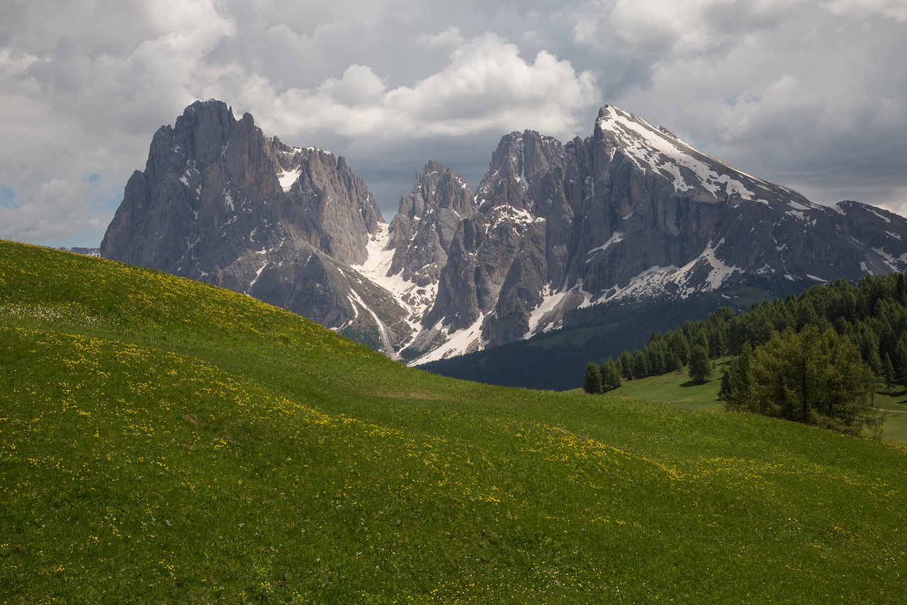 South Tyrol, Stover Alm, Kalnai, Panorama, Nemokamos Nuotraukos,  Nemokama Licenzija