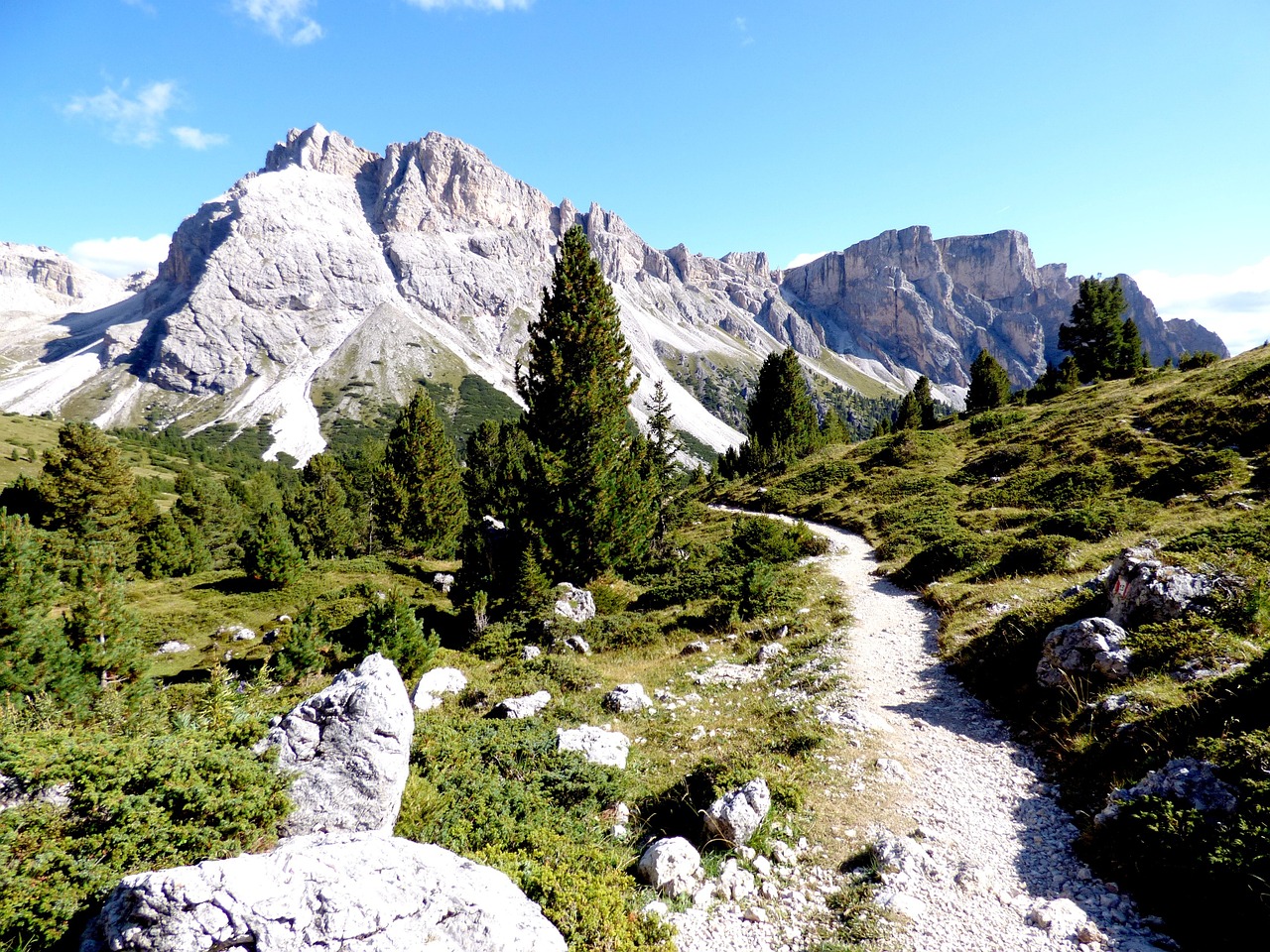 South Tyrol, Žygiai, Kalnai, Alpių, Panorama, Nemokamos Nuotraukos,  Nemokama Licenzija