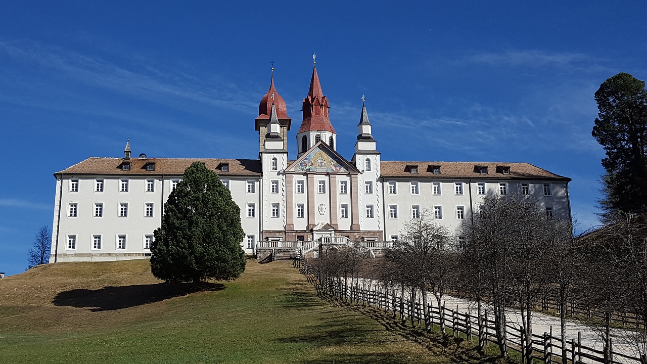 South Tyrol, Maria Weissenstein, Vienuolynas, Italy, Popiežius, Bažnyčia, Tikėjimas, Nemokamos Nuotraukos,  Nemokama Licenzija