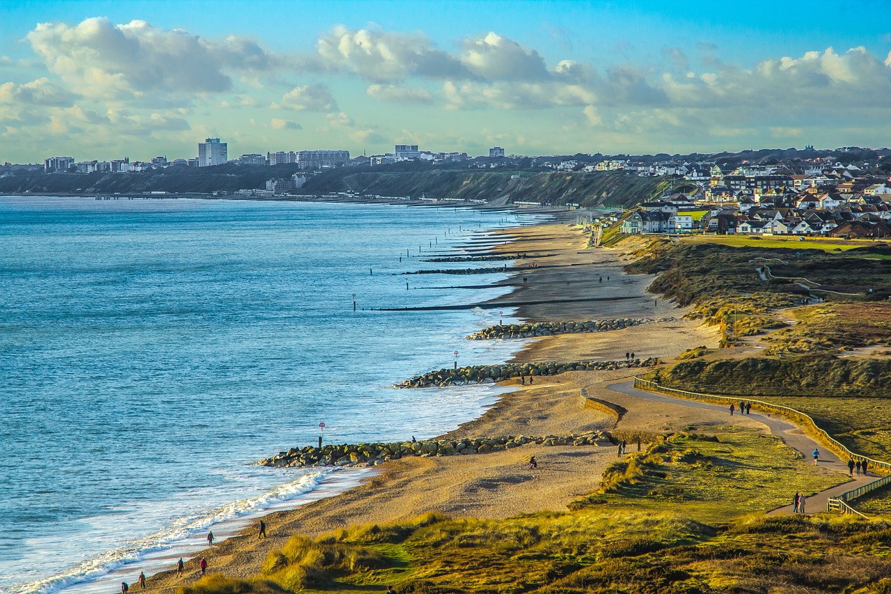 Southbourne, Papludimys, Panorama, Bangolaužiai, Nemokamos Nuotraukos,  Nemokama Licenzija