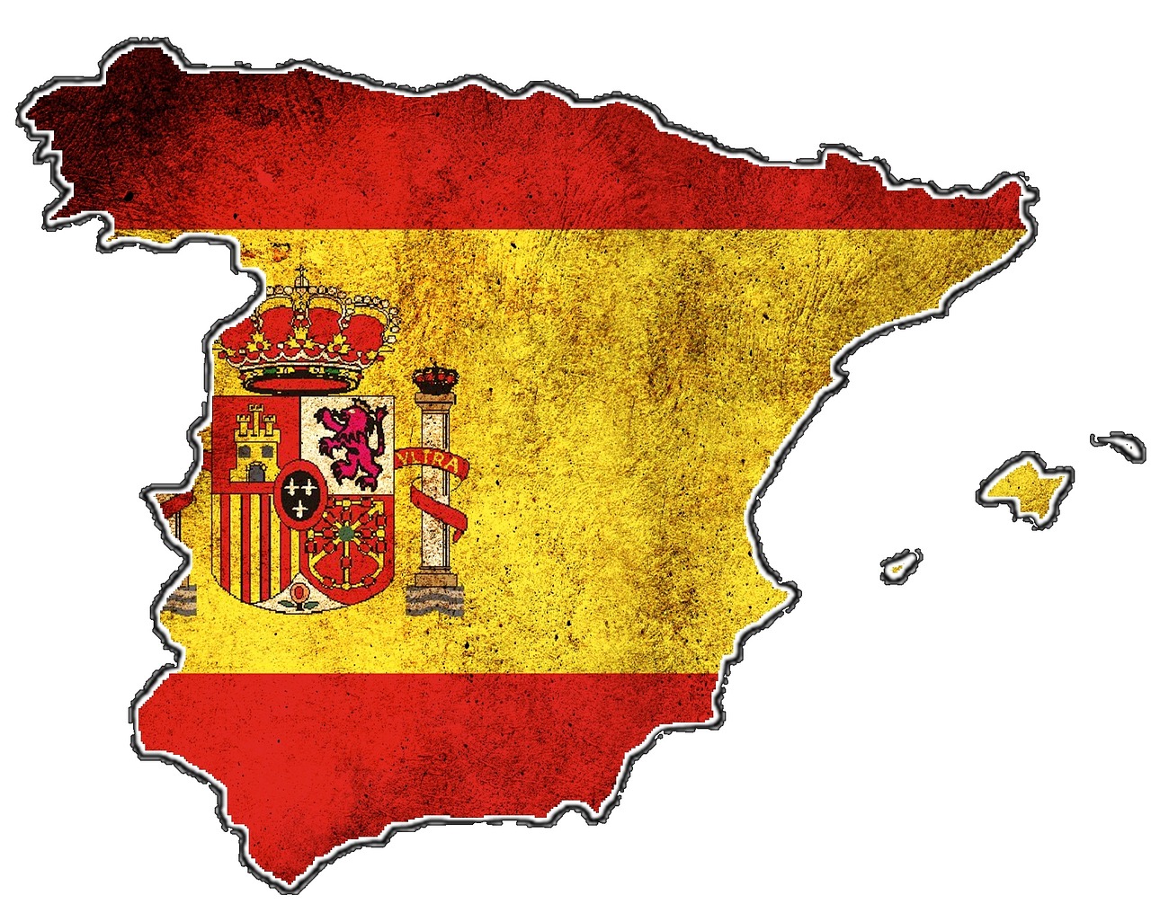 Ispanija, Vėliava, Žemėlapis, Emblema, Simbolis, Šalis, Reklama, Ispanų, Nemokamos Nuotraukos,  Nemokama Licenzija