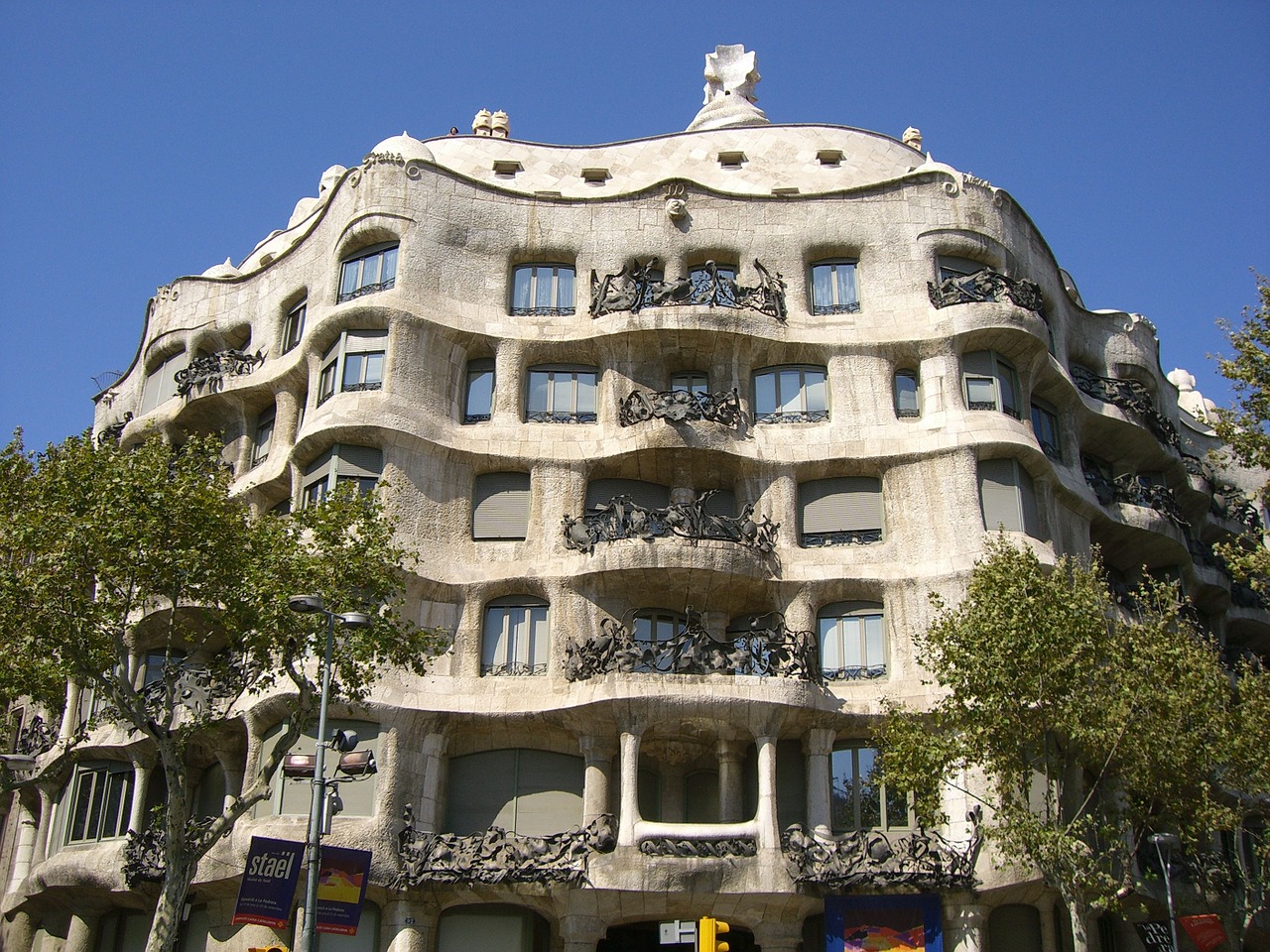 Ispanija, Barcelona, Gaudí, Architektūra, Nemokamos Nuotraukos,  Nemokama Licenzija