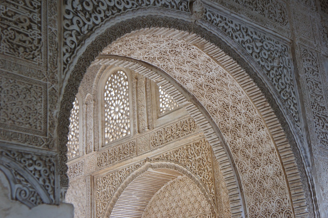 Ispanija, Alhambra, Arabiškas, Rūmai, Ornamentas, Nemokamos Nuotraukos,  Nemokama Licenzija