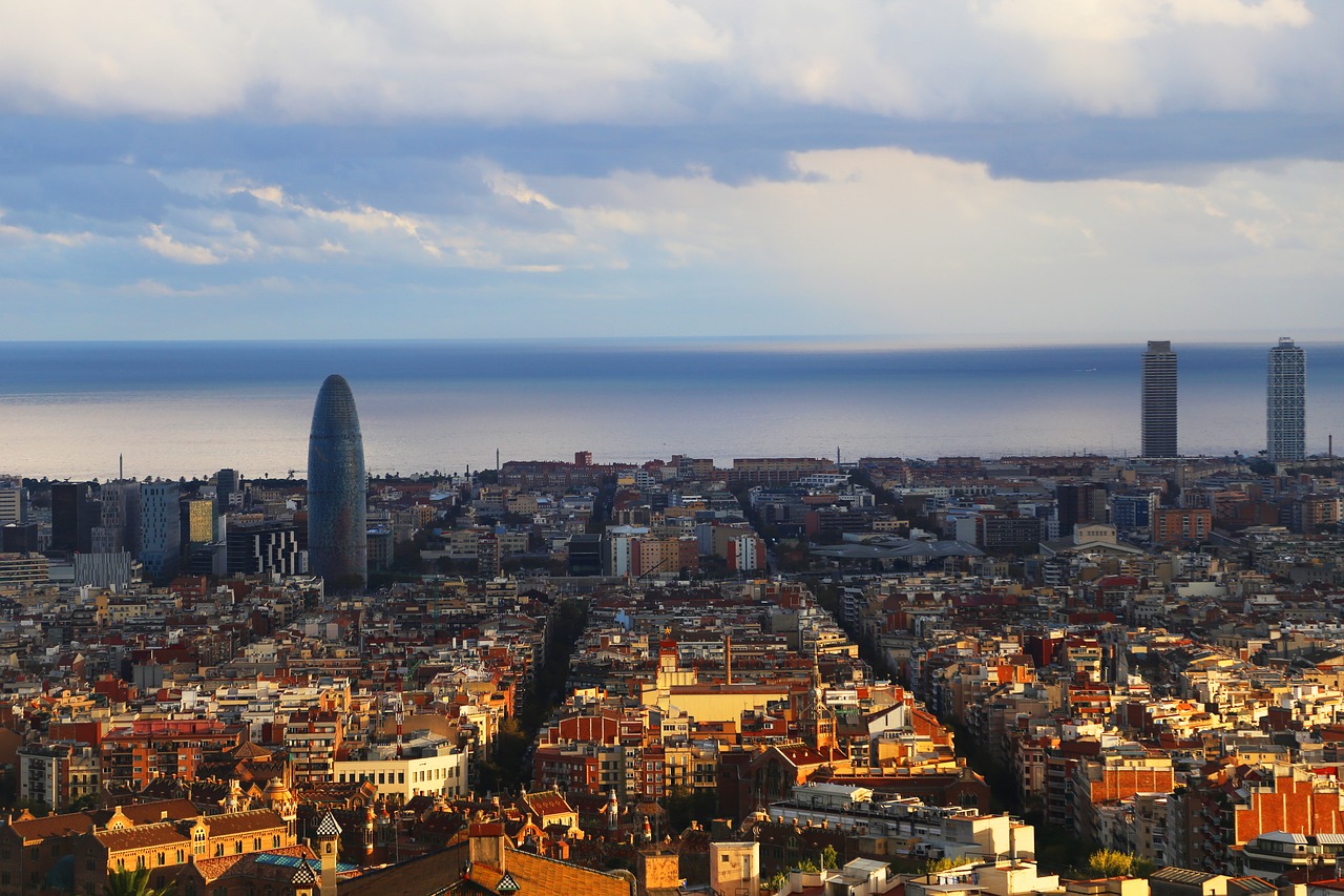 Ispanija, Katalonija, Barcelona, Kelionė, Architektūra, Panorama, Jūra, Rodyti Vietą, Nemokamos Nuotraukos,  Nemokama Licenzija