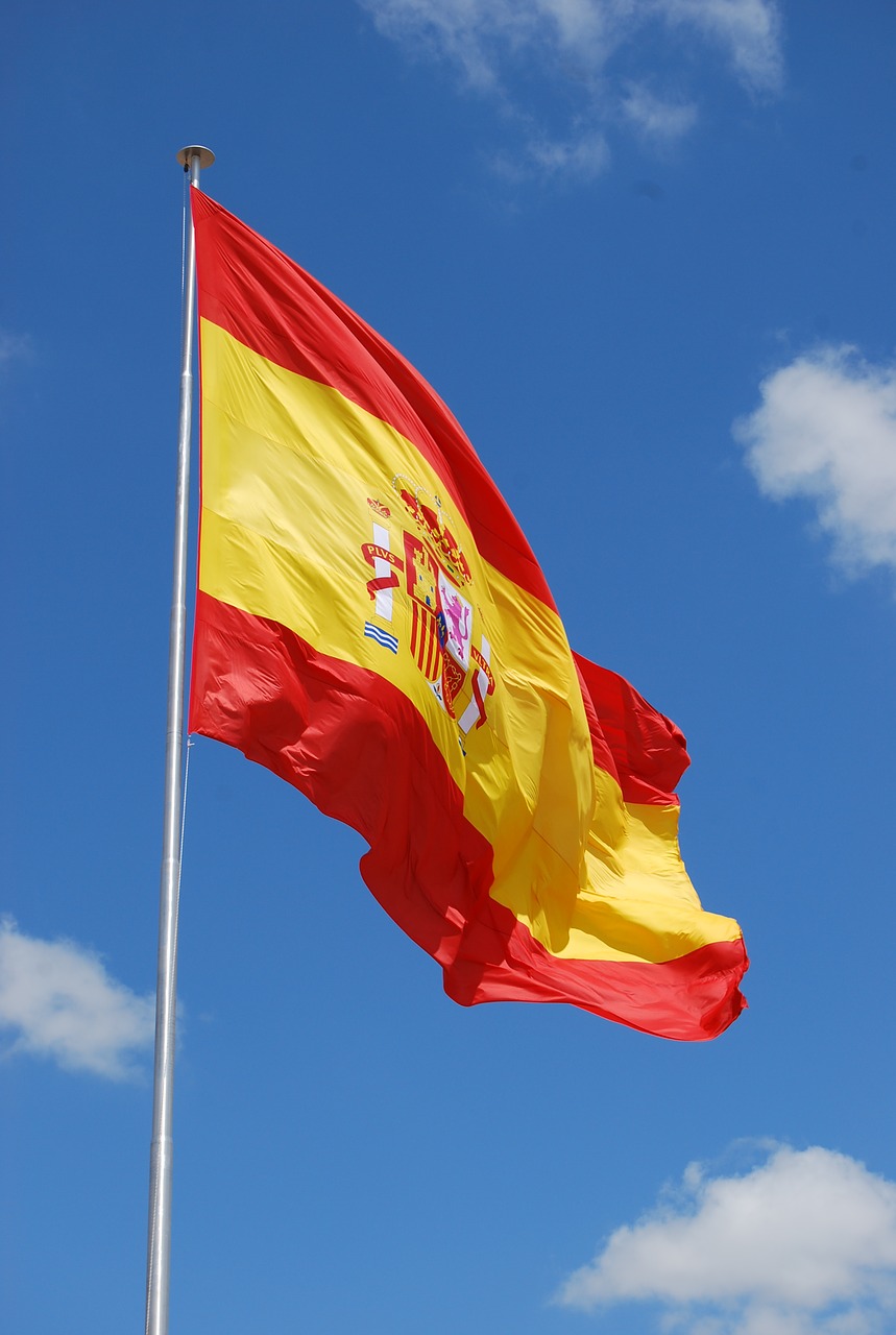 Ispanija, Ispanų, Vėliava, Šalis, Nemokamos Nuotraukos,  Nemokama Licenzija
