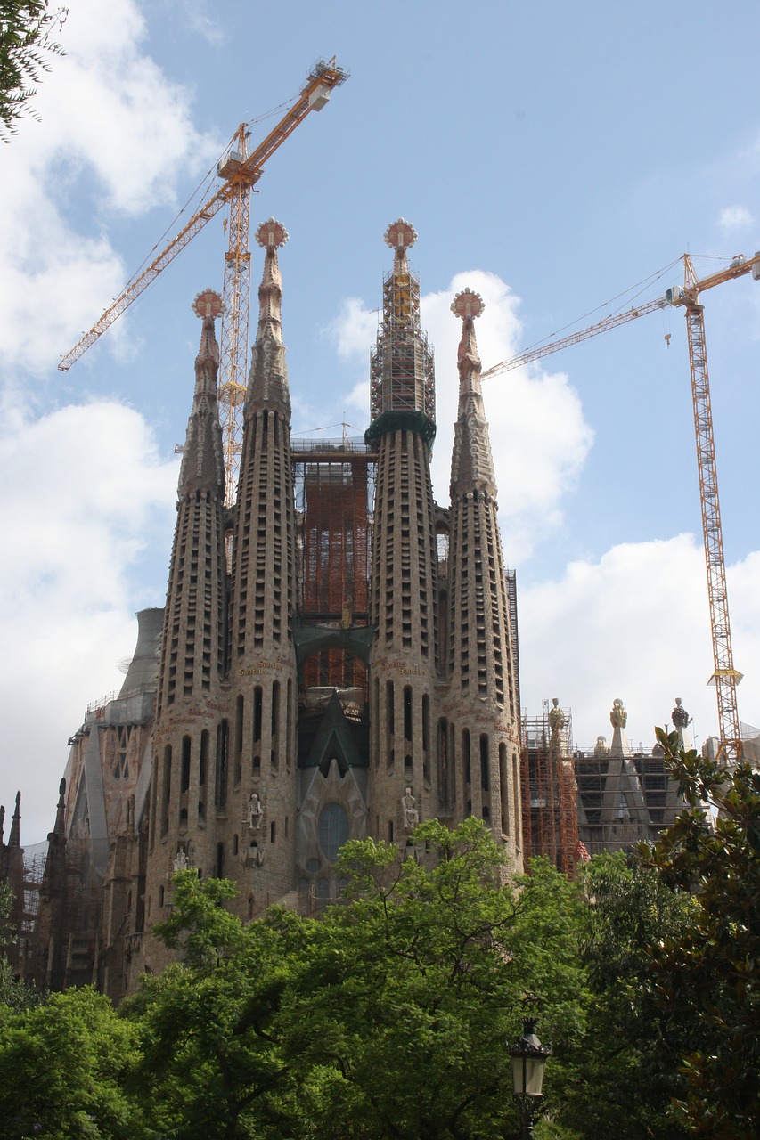 Ispanija, Barcelona, Katedra, Sagrada Familia, Architektūra, Lankytinos Vietos, Gaudí, Nemokamos Nuotraukos,  Nemokama Licenzija