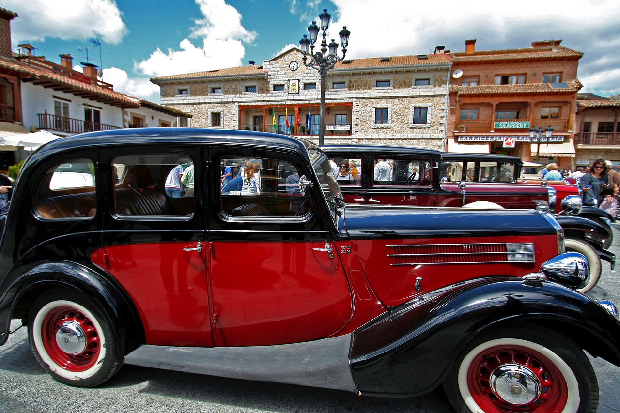 Ispanija, Senovinis Automobilis, Transporto Priemonė, Senas, Vintage, Gabenimas, Ratas, Metalas, Automatinis, Automobilis