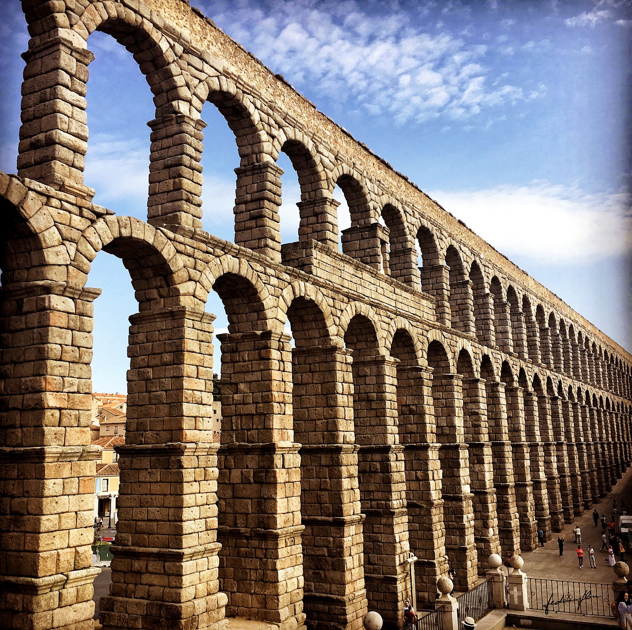 Ispanija,  Kastilija,  Segovia,  Romos Akvedukas,  Roman Menas,  Pasaulinis Paveldas,  Archi,  Unesco,  Paminklas,  Statybos