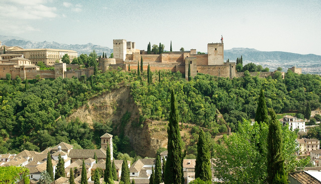 Ispanija, Andalūzija, Granata, Alhambra, Nemokamos Nuotraukos,  Nemokama Licenzija