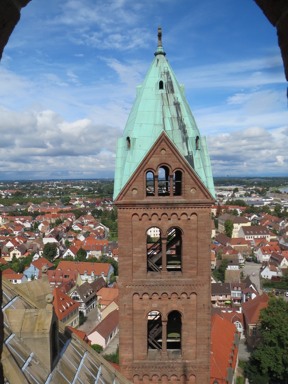 Speyer,  Katedra,  Bokštas,  Spire,  Eksterjeras,  Pastatas,  Vokietija,  Žinomas,  Bažnyčia,  Architektūra
