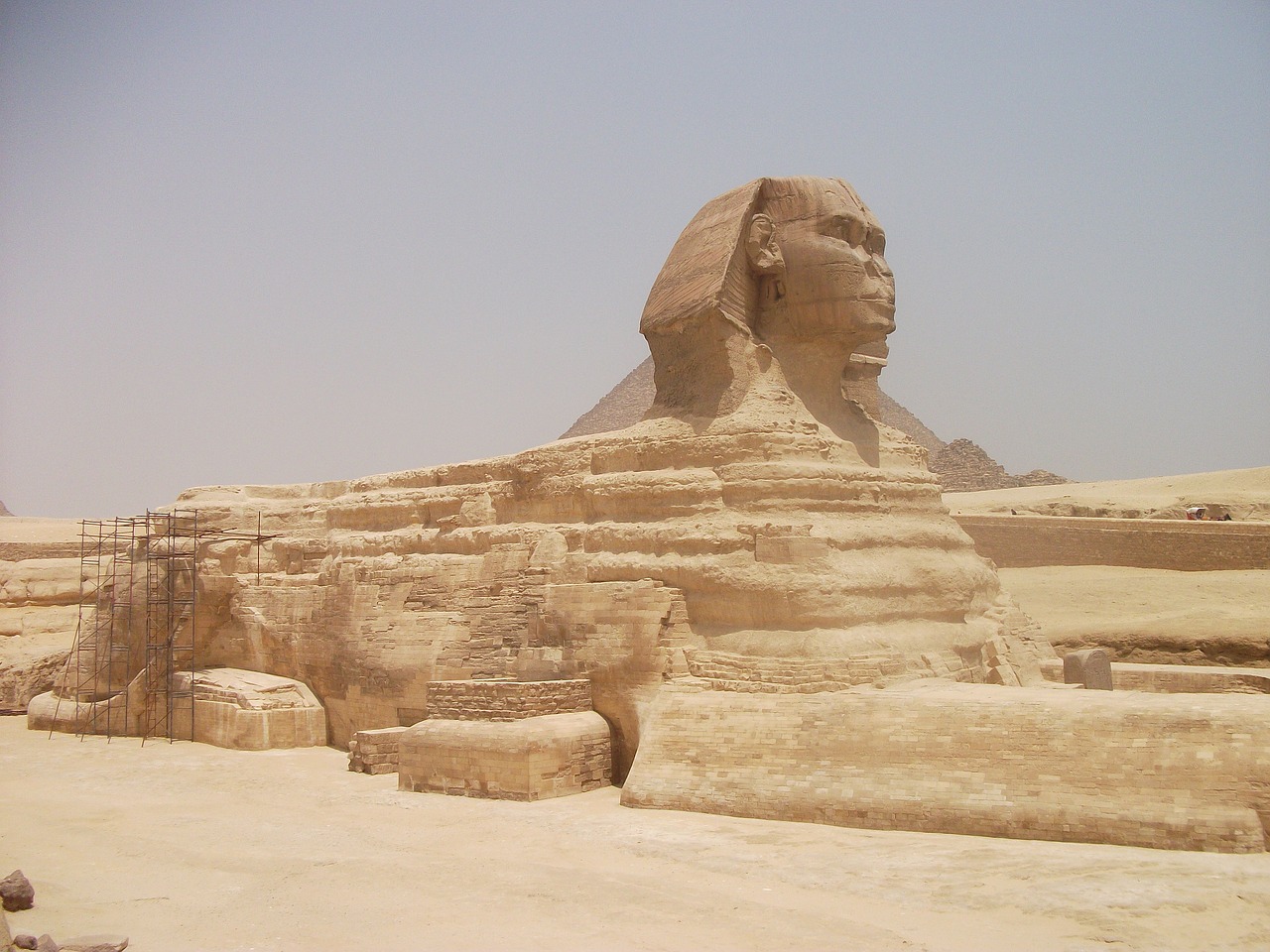 Sfinksas, Piramidė, Egiptas, Giza, Senovės Egiptas, Sahara, Turistų Atrakcijos, Faraonų Senovės Paslaptys, Priešistoriniai Paminklai, Nemokamos Nuotraukos