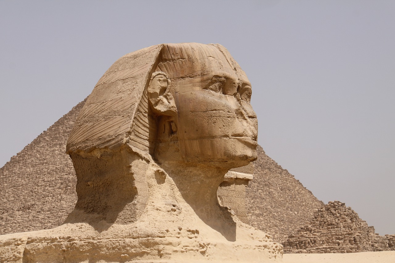 Sfinksas, Piramidė, Egiptas, Nemokamos Nuotraukos,  Nemokama Licenzija