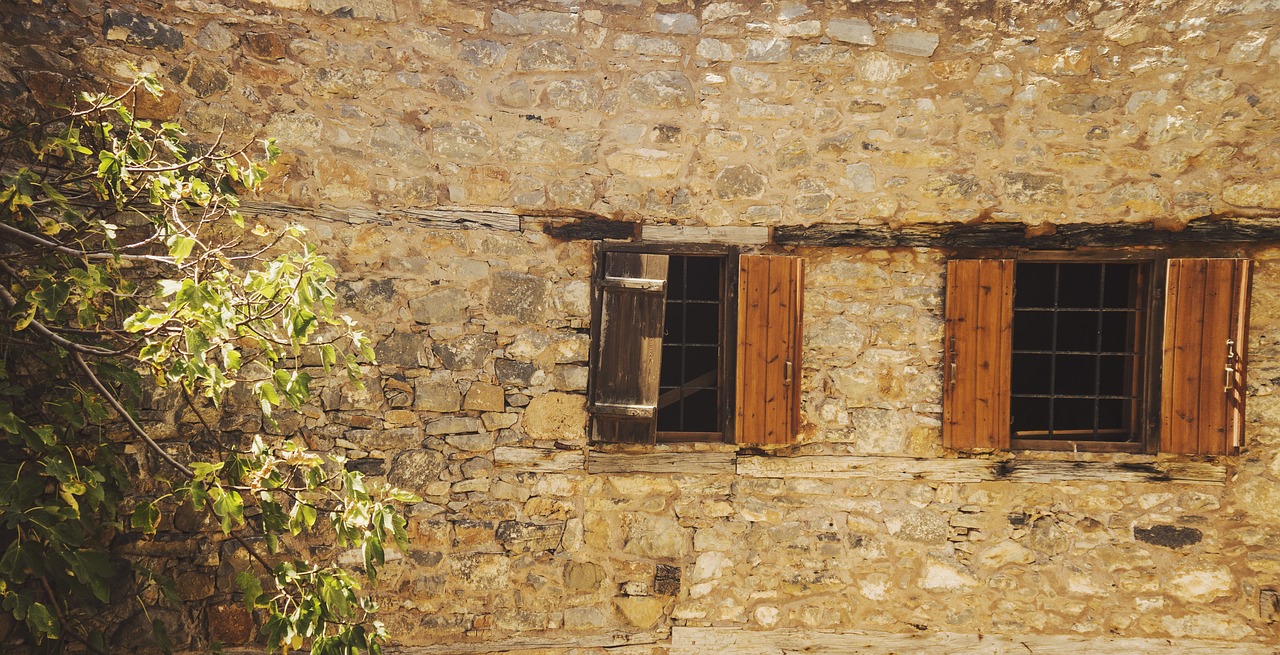 Spinalonga, Siena, Senas, Senovės, Plyta, Mūrinis Mūras, Namas, Struktūra, Senas Namas, Plytų Siena