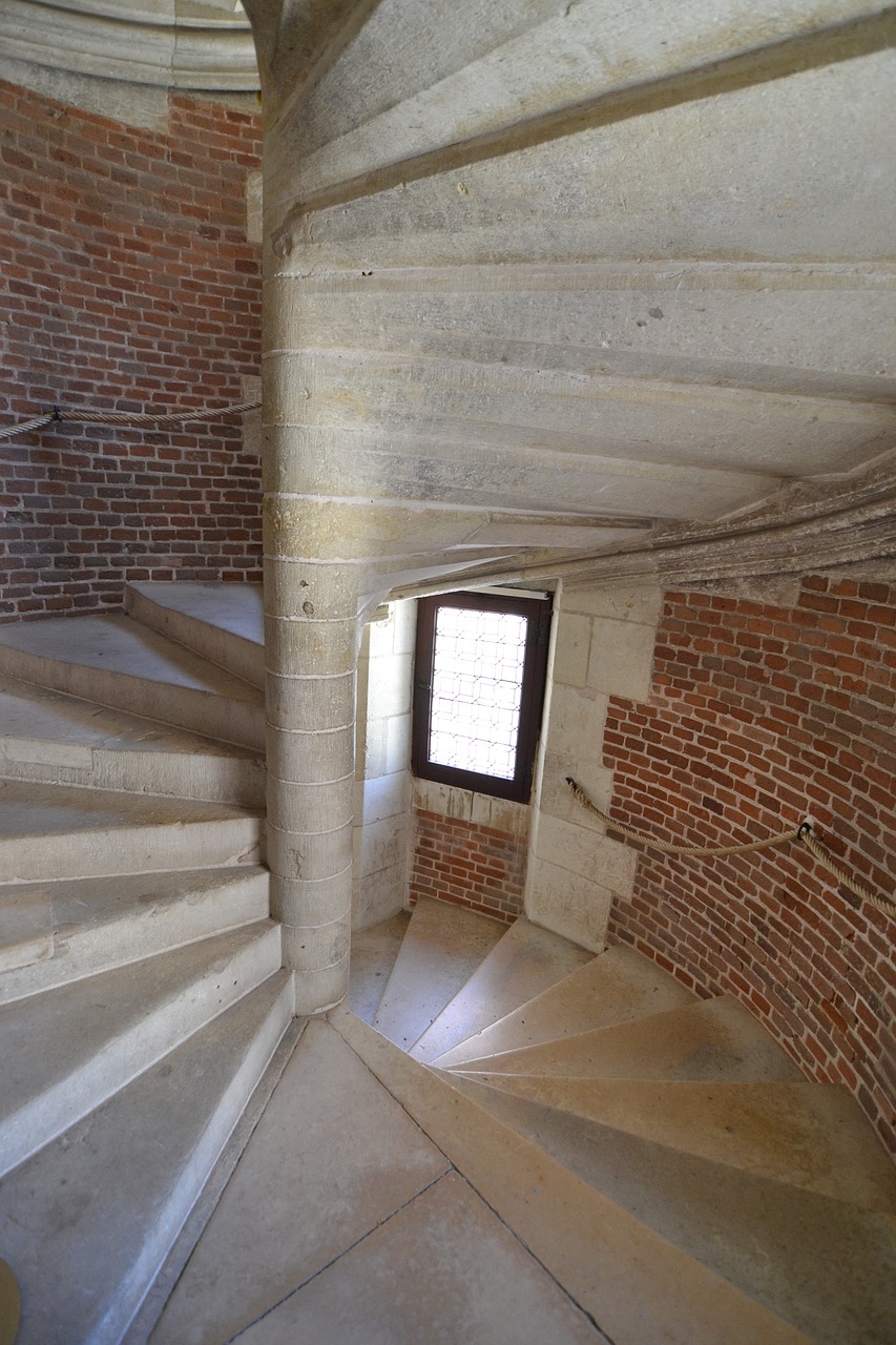 Spiraliniai Laiptai,  Château De Blois,  Rinkas,  Plyta,  Lynai,  Karališkoji Pilis, Nemokamos Nuotraukos,  Nemokama Licenzija