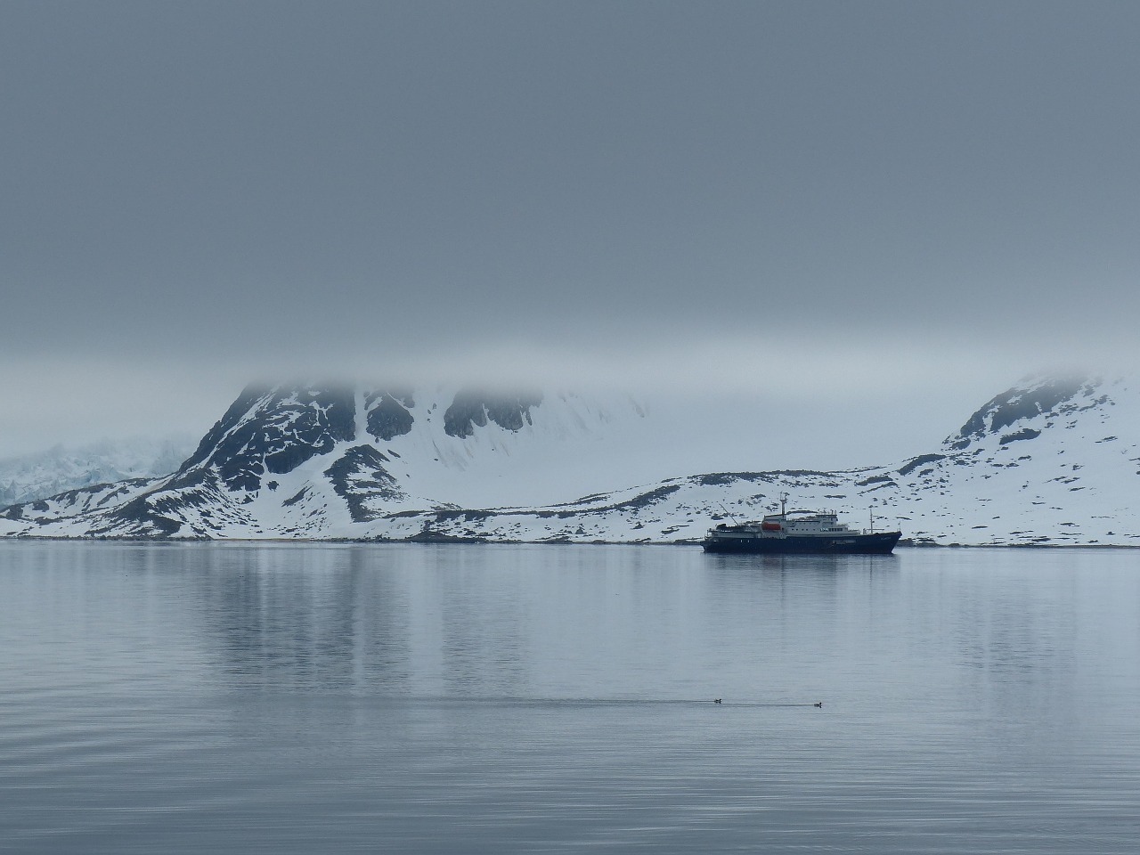 Spitsbergenas, Ekspedicija, Rūkas, Sniegas, Nemokamos Nuotraukos,  Nemokama Licenzija