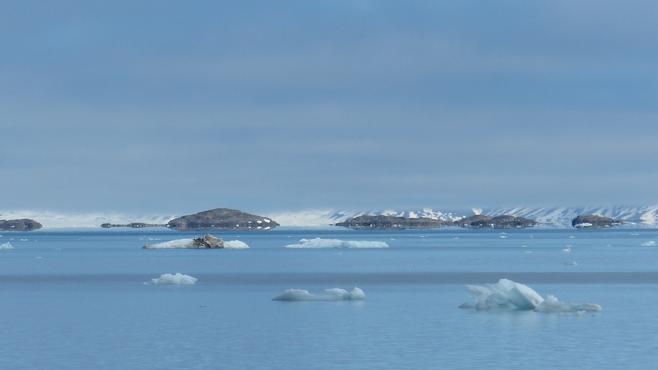 Spitsbergenas, Norvegijos Jūra, Ledas, Vienišas, Vis Dar, Šaltas, Sniegas, Vanduo, Jūra, Nemokamos Nuotraukos