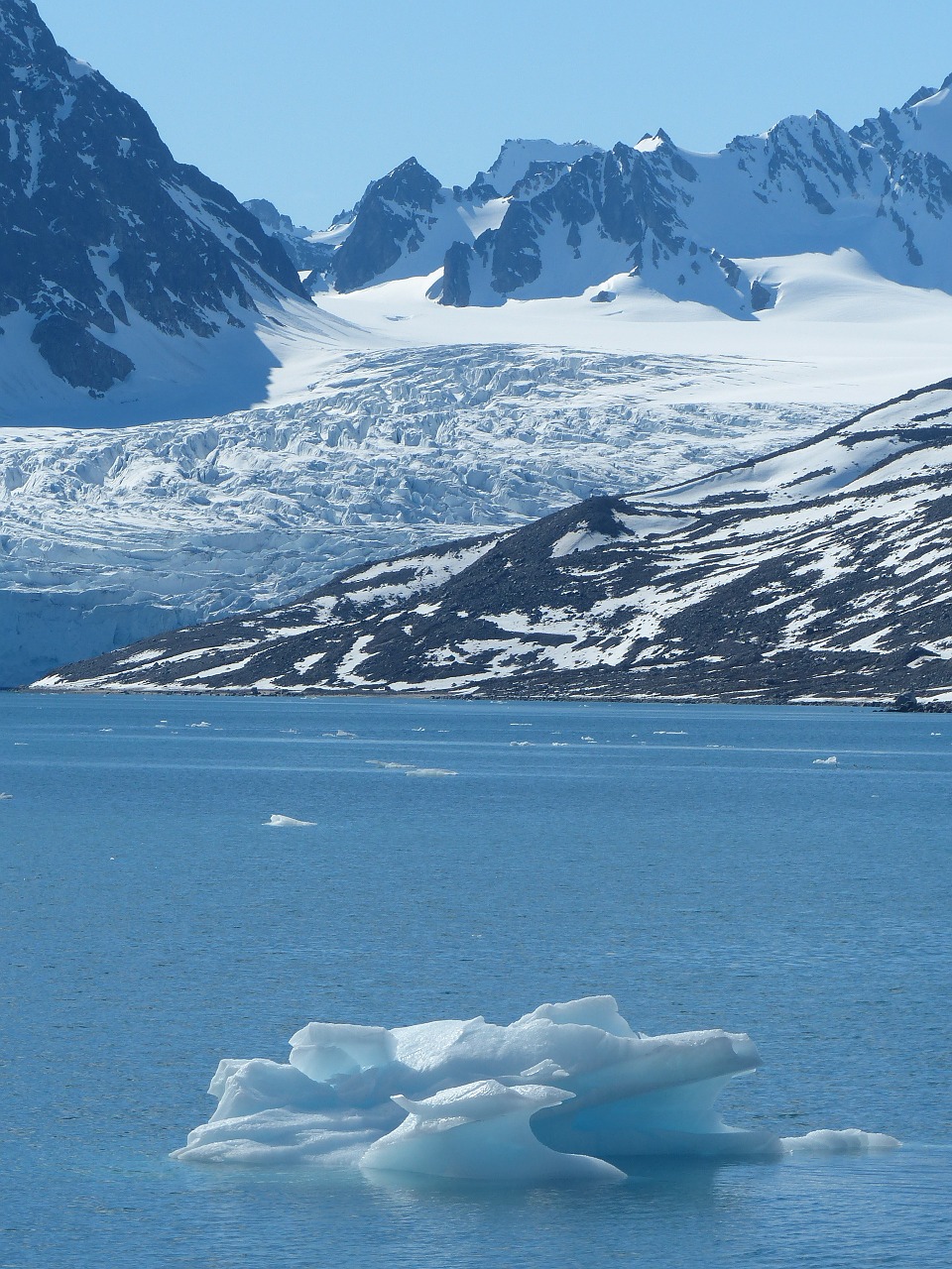 Spitsbergenas, Ledynas, Poliarinis Regionas, Ledkalniai, Šaltas, Arktinė, Nemokamos Nuotraukos,  Nemokama Licenzija