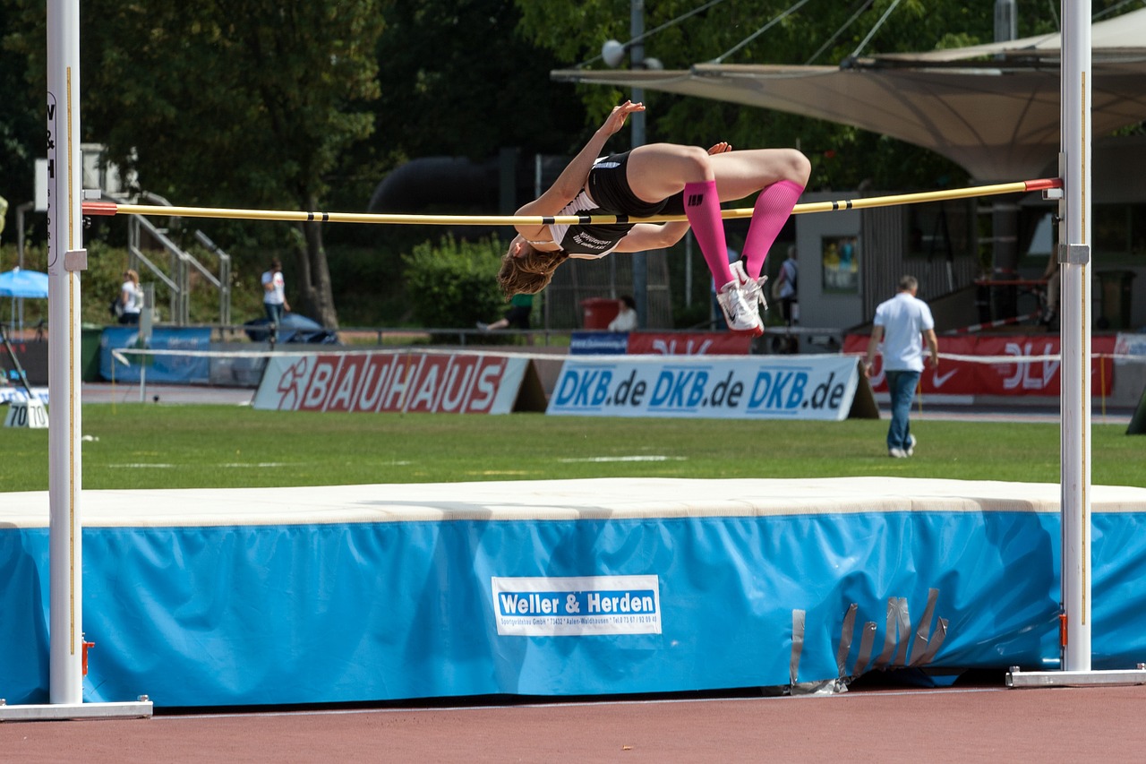 Sportas, Lengvoji Atletika, Šuolis Į Aukštį, Junior Gala Manheimas, Nemokamos Nuotraukos,  Nemokama Licenzija