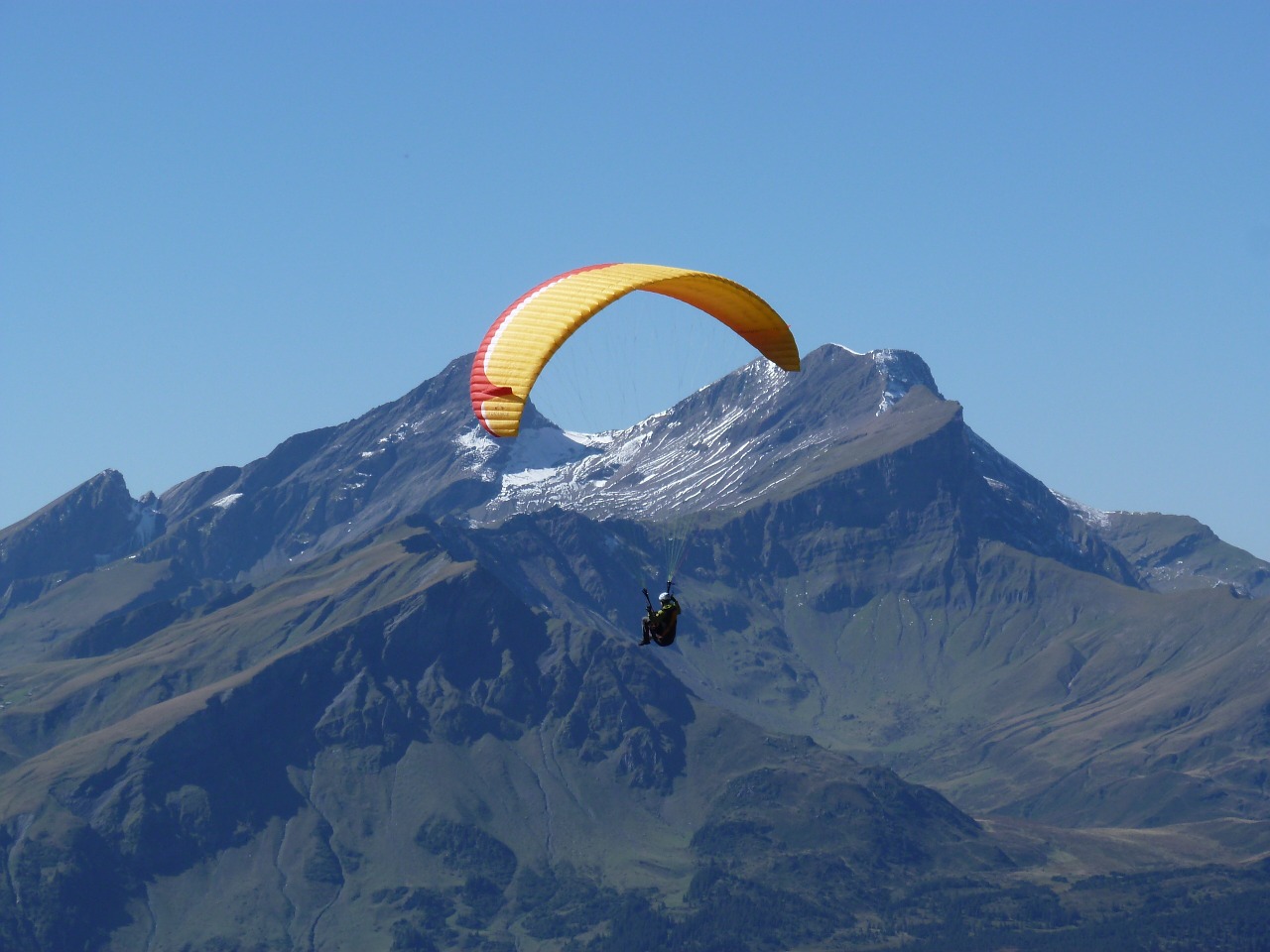 Sportas, Paragliding, Slankiojantis Sklandymas, Kalnai, Nemokamos Nuotraukos,  Nemokama Licenzija