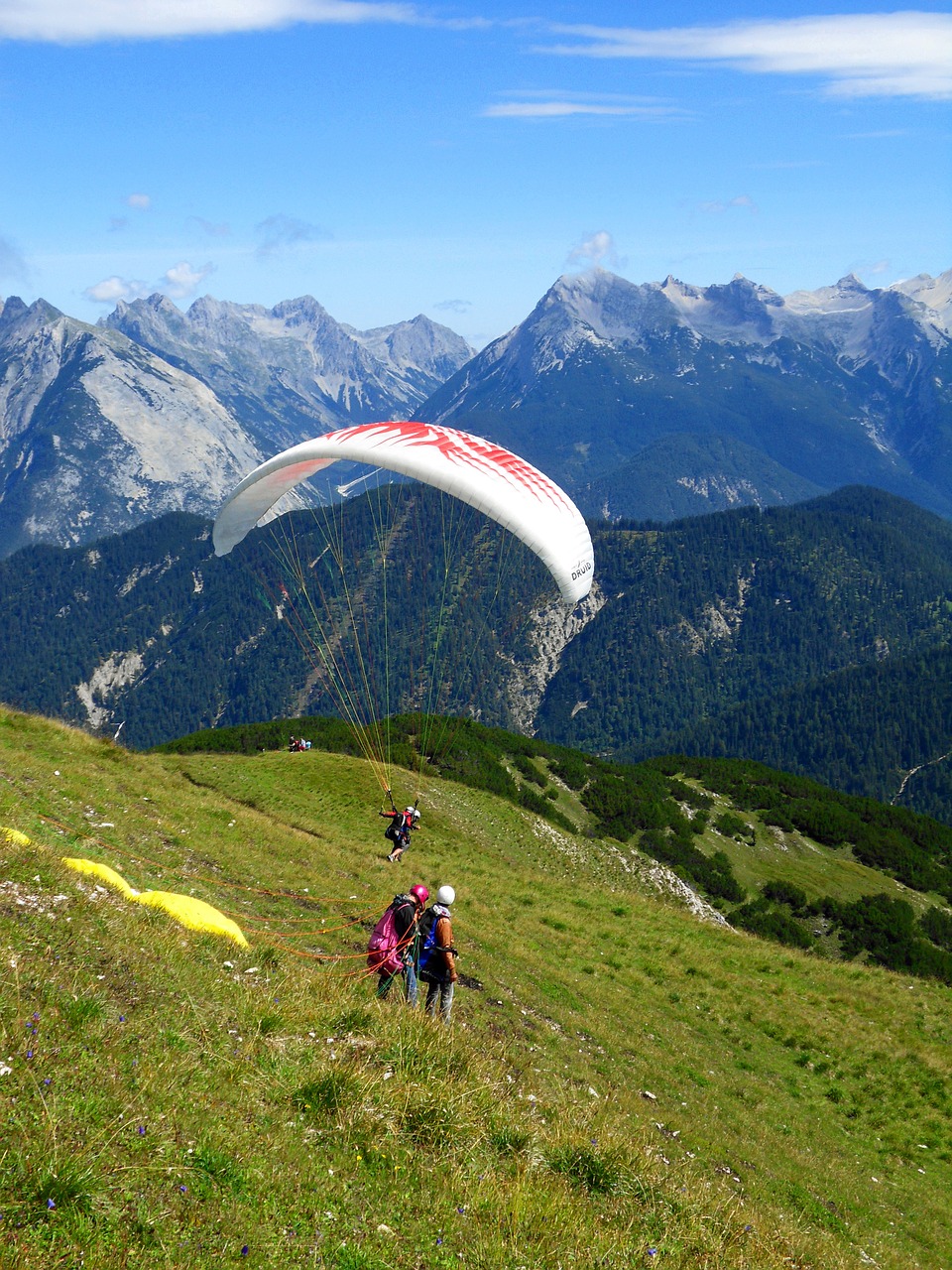 Sportas, Paragliding, Kalnų Sportas, Kalnas, Parašiutas, Ekstremalios, Pabegti, Kraštovaizdis, Nemokamos Nuotraukos,  Nemokama Licenzija