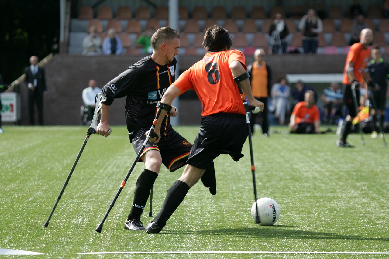 Sportas, Futbolas, Amputacija, Negalia, Ramentai, Įrankiai, Žaidimas, Futbolininkas, Komanda, Žaisti