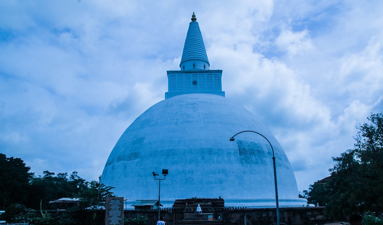 Šri Lanka, Budistinis, Stupa, Mirisawetiya, Nemokamos Nuotraukos,  Nemokama Licenzija