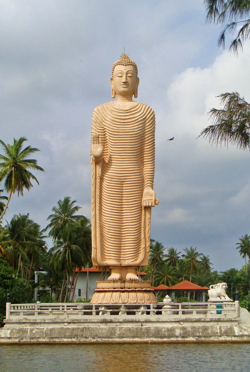 Šri Lanka, Buda, Statula, Figūra, Budizmas, Didžioji Statula, Nemokamos Nuotraukos,  Nemokama Licenzija