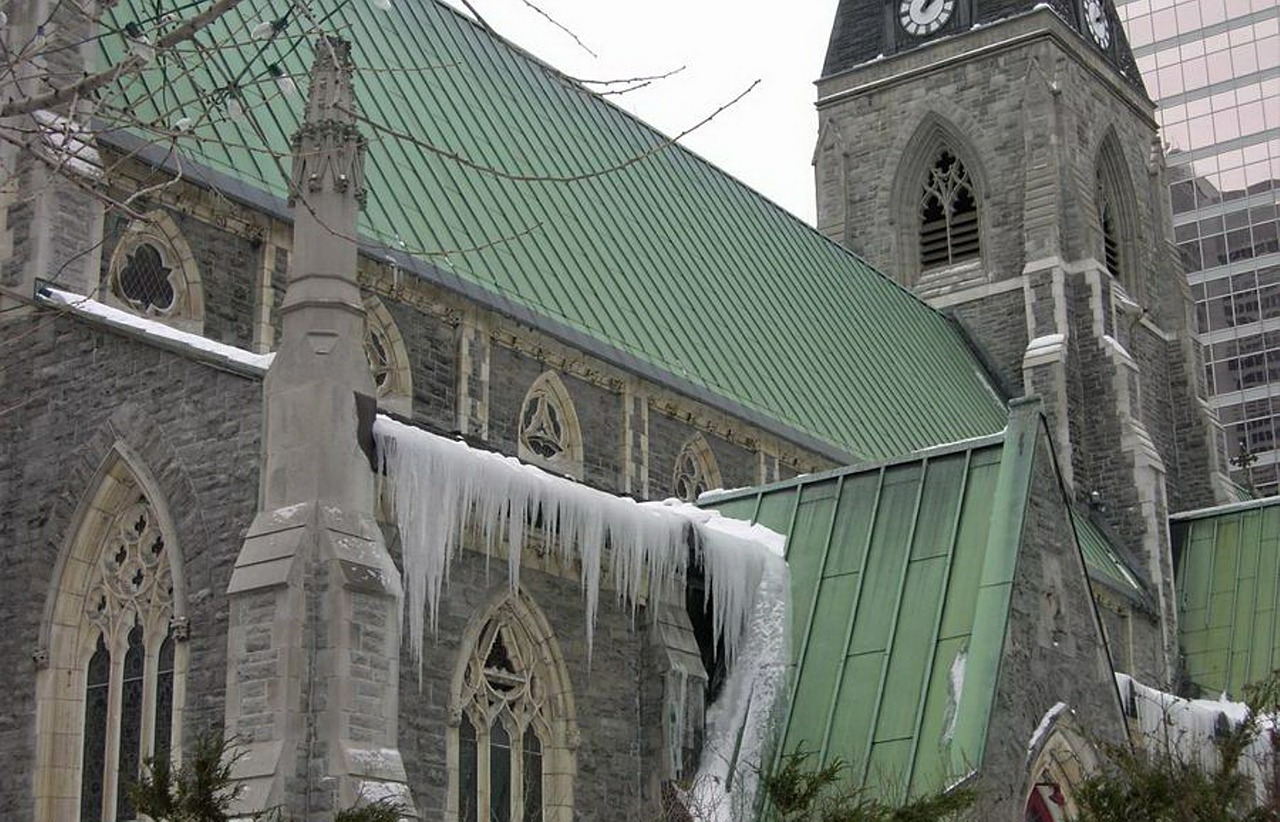 St-Andrews Bažnyčia, Monrealis, Architektūra, Quebec, Kanada, Miestas, Centro, Istorinis, Pastatai, Nemokamos Nuotraukos