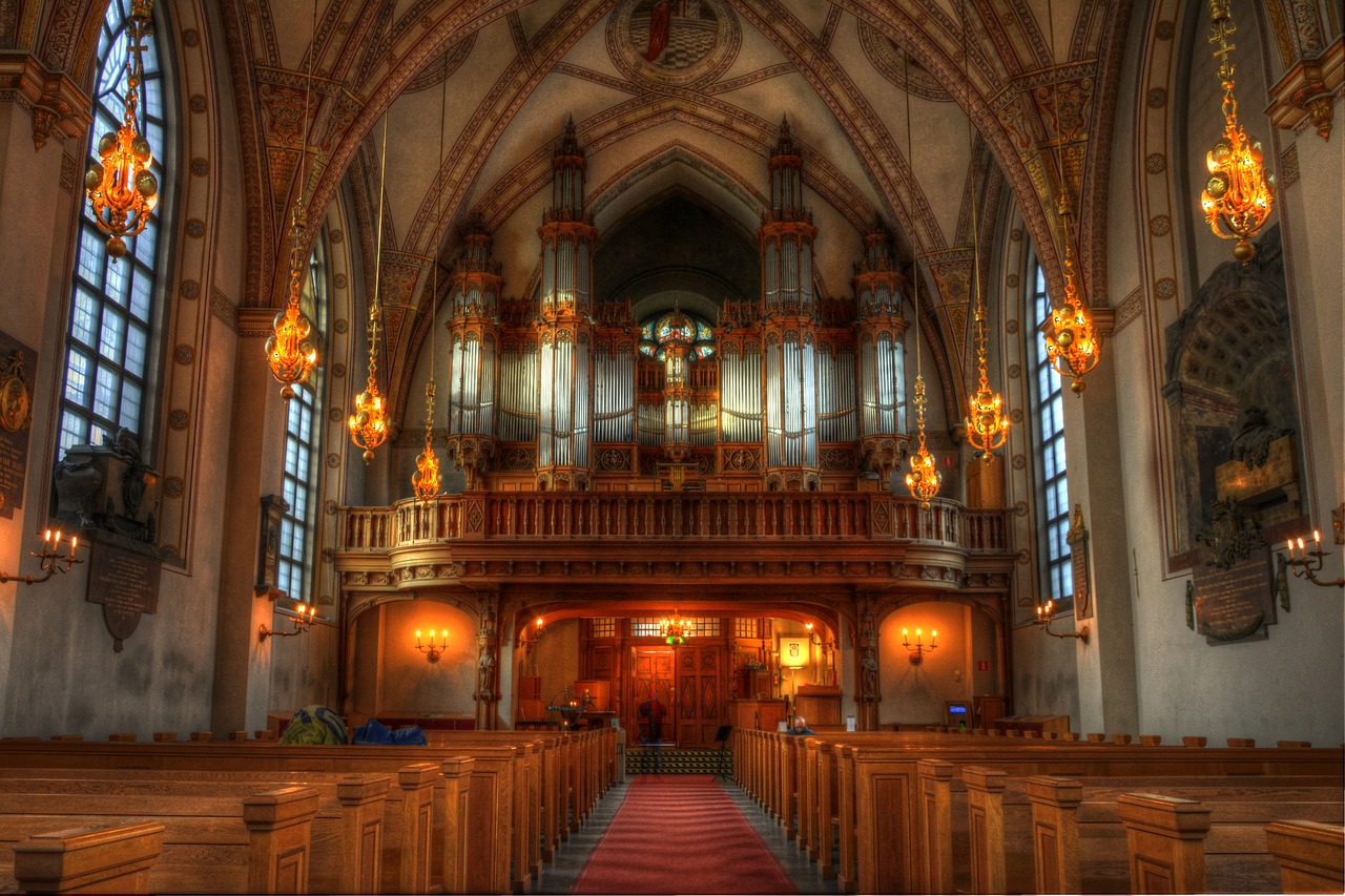 St Clara Bažnyčia, Bažnyčia, Architektūra, Istorinis Pastatas, Hdr, Religija, Krikščionybė, Senas, Pastatas, Stockholm