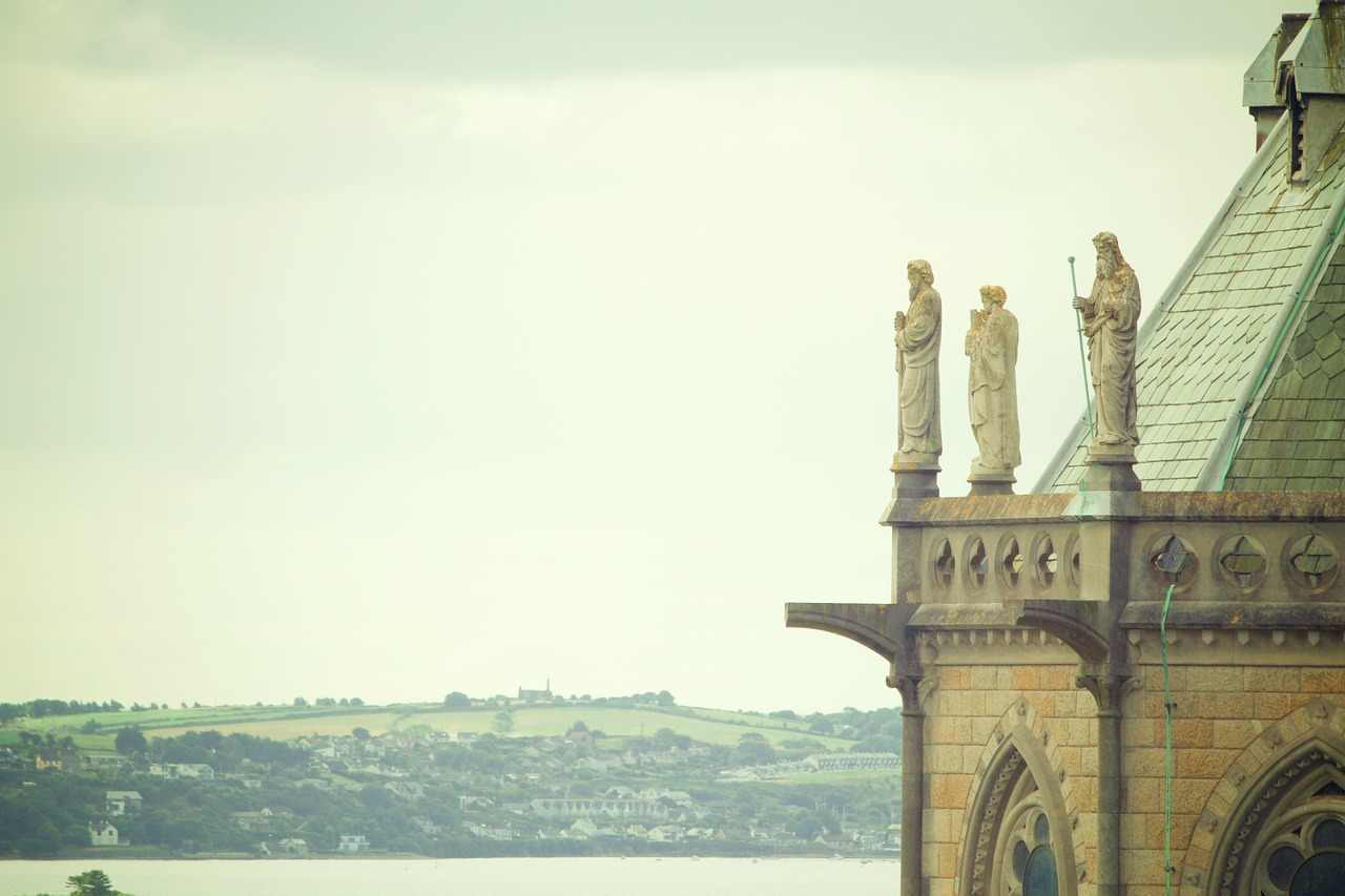 Šv. Kolmano Katedra, Cobh, Airija, Architektūra, Religija, Statulos, Dangus, Miestas, Miestas, Nemokamos Nuotraukos