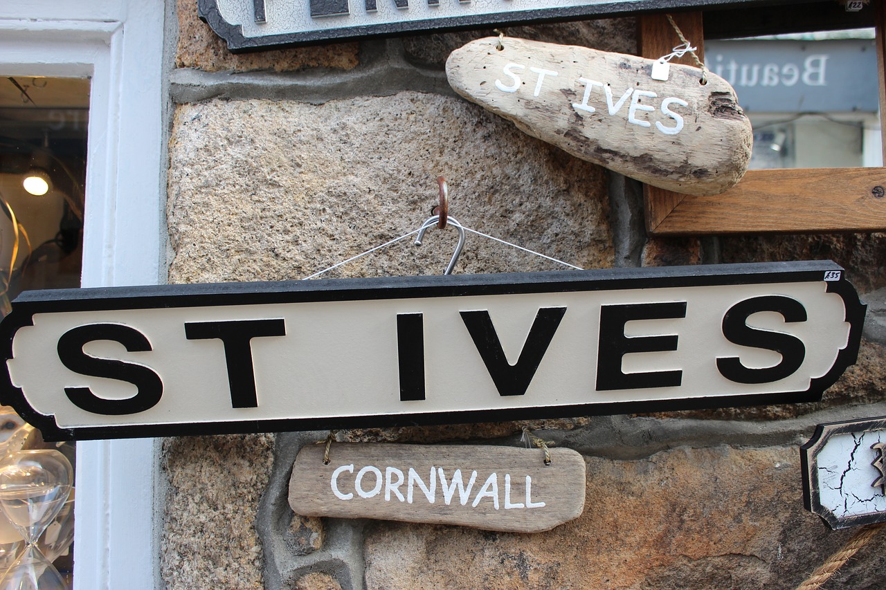 St Ives, Cornwall, Ives, Anglija, Kukurūzai, Britanija, Vaizdingas, Turizmas, Plokštelė, Britanija