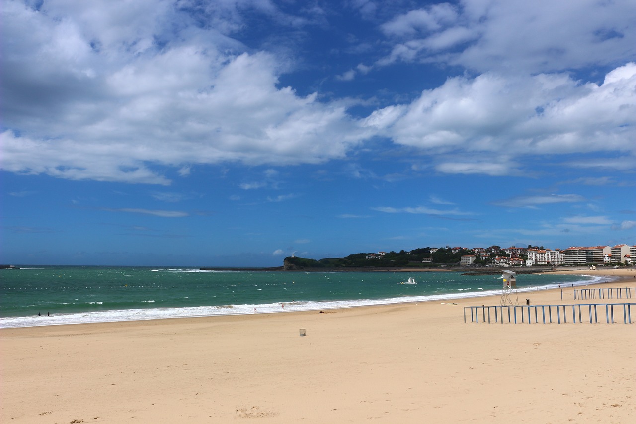 St Jean De Luz, France, Įlanka, Atlanto Vandenynas, Papludimys, Smėlis, Vanduo, Kraštovaizdis, Nemokamos Nuotraukos,  Nemokama Licenzija