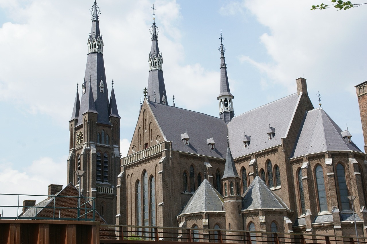 St Martinus,  Bažnyčia,  Cuijk,  Nyderlandai,  Pastatas,  Architektūra,  Eksterjeras,  Religija,  Katalikų,  Istorinis