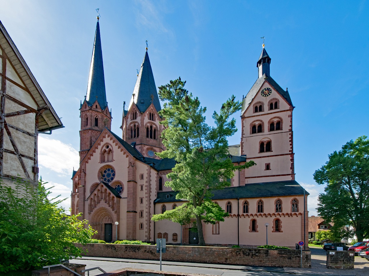 Šv. Marijos Bažnyčia, Gelnhausen, Hesse, Vokietija, Bažnyčia, Lankytinos Vietos, Kultūra, Pastatas, Architektūra, Tikėjimas