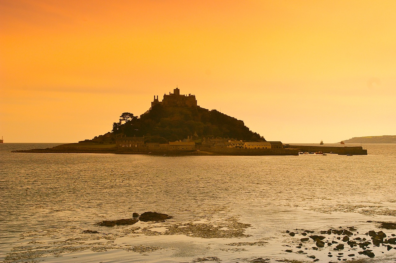 St Michaels Mount, Šventė, Jūra, Nemokamos Nuotraukos,  Nemokama Licenzija