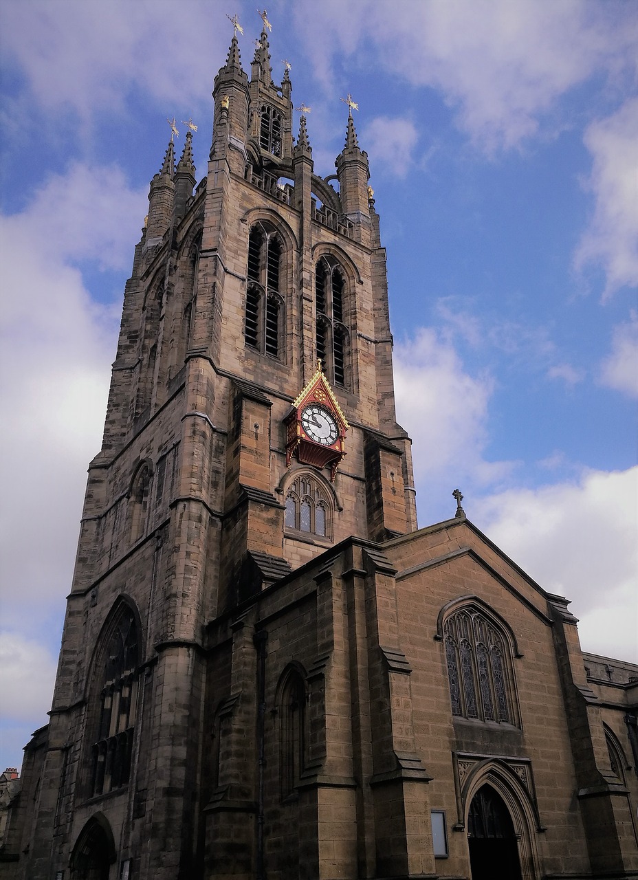 St Nicholas, Katedra, Newcastle Upon Tyne, Religija, Architektūra, Saint, Nikolas, Miestas, Senas, Pastatas