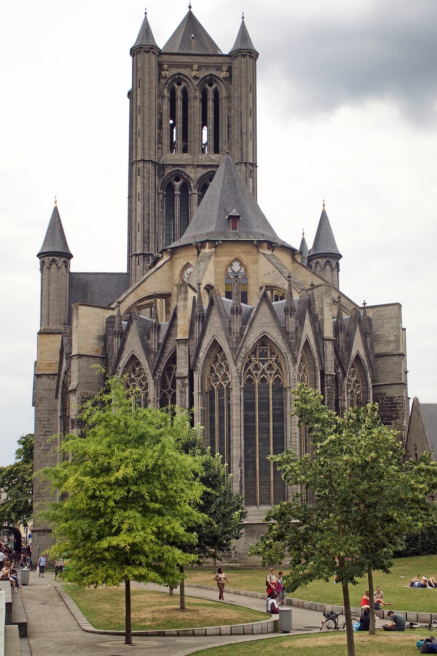 Šv. Nikolo Bažnyčia, Bažnyčia, Gent, Schelde Gotik, Belgija, Parapijos Bažnyčia, Nemokamos Nuotraukos,  Nemokama Licenzija
