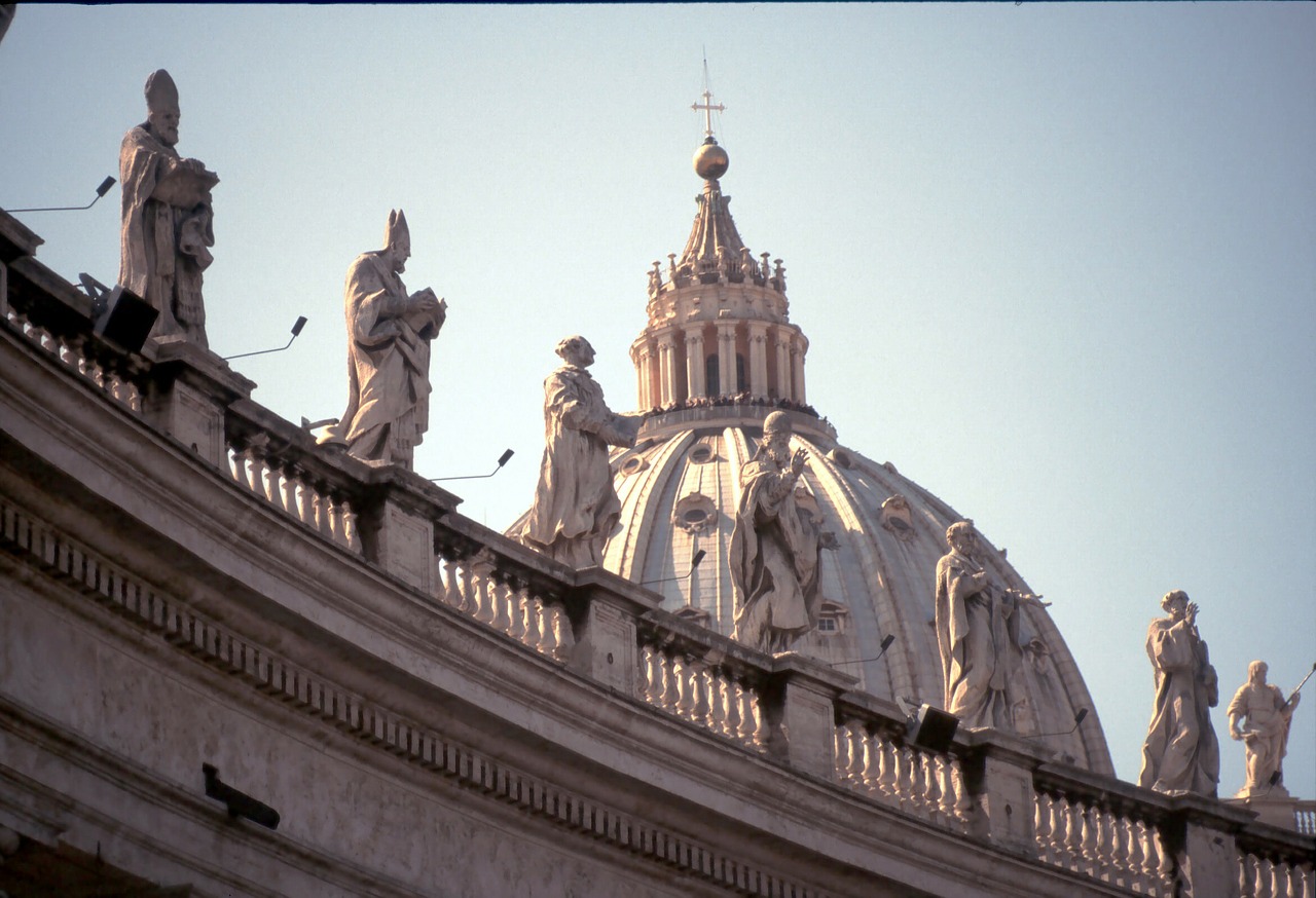 St Peterio Bazilika, St Peterio Aikštė, Roma, Roma, Italy, Nemokamos Nuotraukos,  Nemokama Licenzija