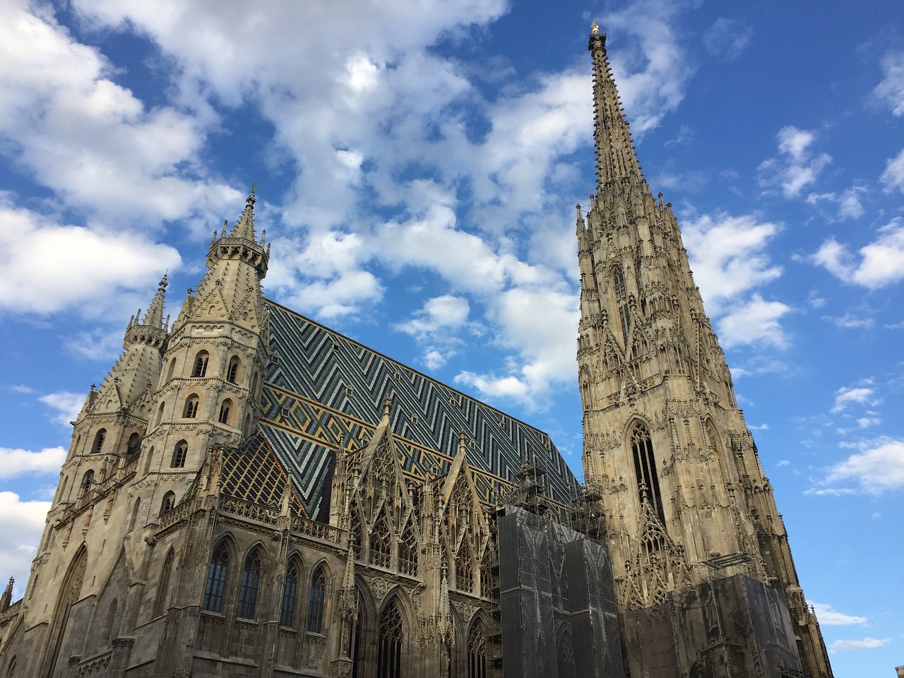 St Steano Katedra, Vienna, Austria, Bažnyčia, Istoriškai, Gotika, Bokštas, Steffl, Bažnyčios Šereliai, Dom