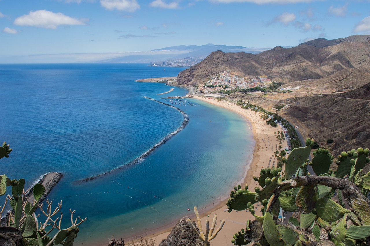 Trasa De Tenerife, Papludimys, Kraštovaizdis, Jūra, Šventė, Costa, Gamta, Nemokamos Nuotraukos,  Nemokama Licenzija