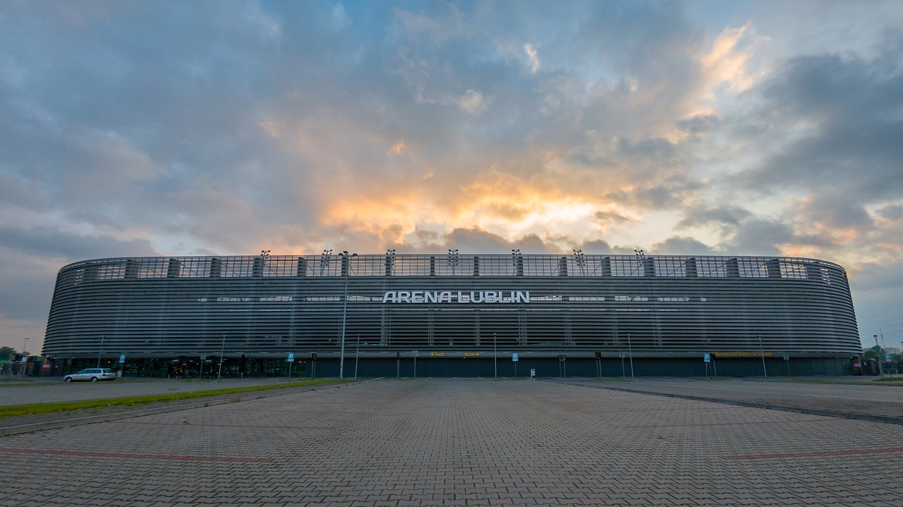 Stadionas,  Liublinas,  Barnaul Arenos,  Miestas,  Sportas,  Statyba,  Architektūra,  Dangus,  Liublinas, Nemokamos Nuotraukos