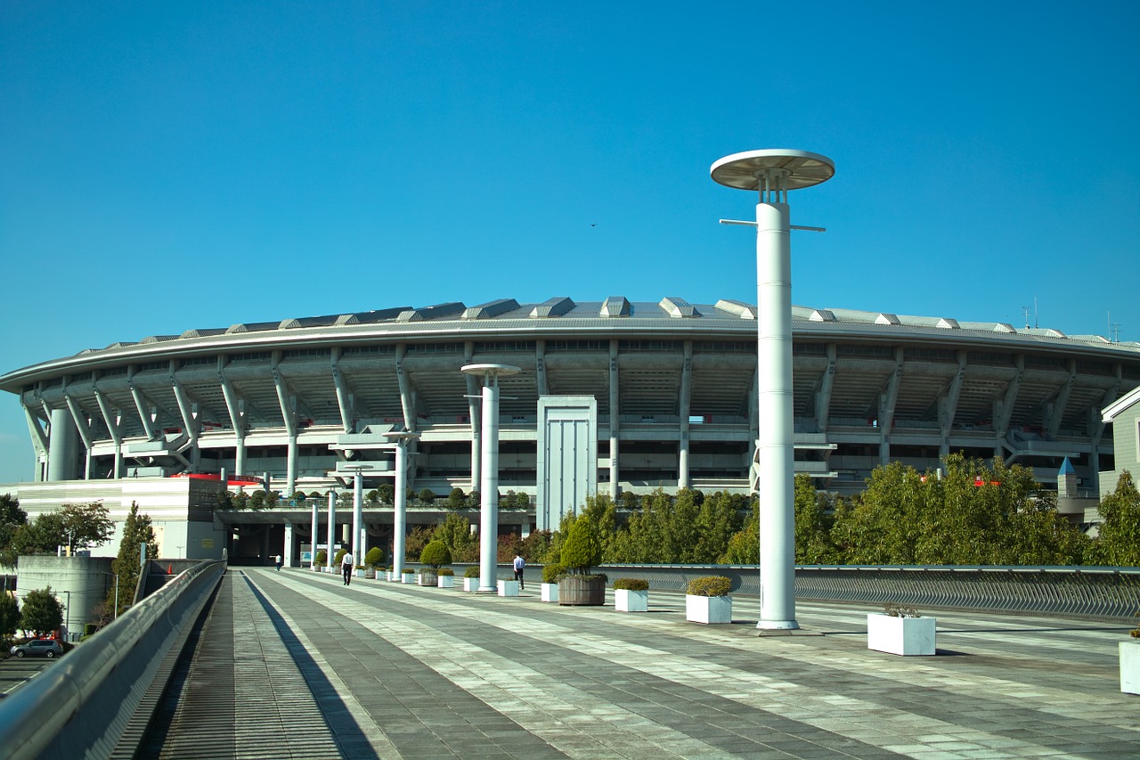 Stadionas, Shin-Yokohama, Futbolo Aikštė, Parkas Shin-Yokohama, Nemokamos Nuotraukos,  Nemokama Licenzija