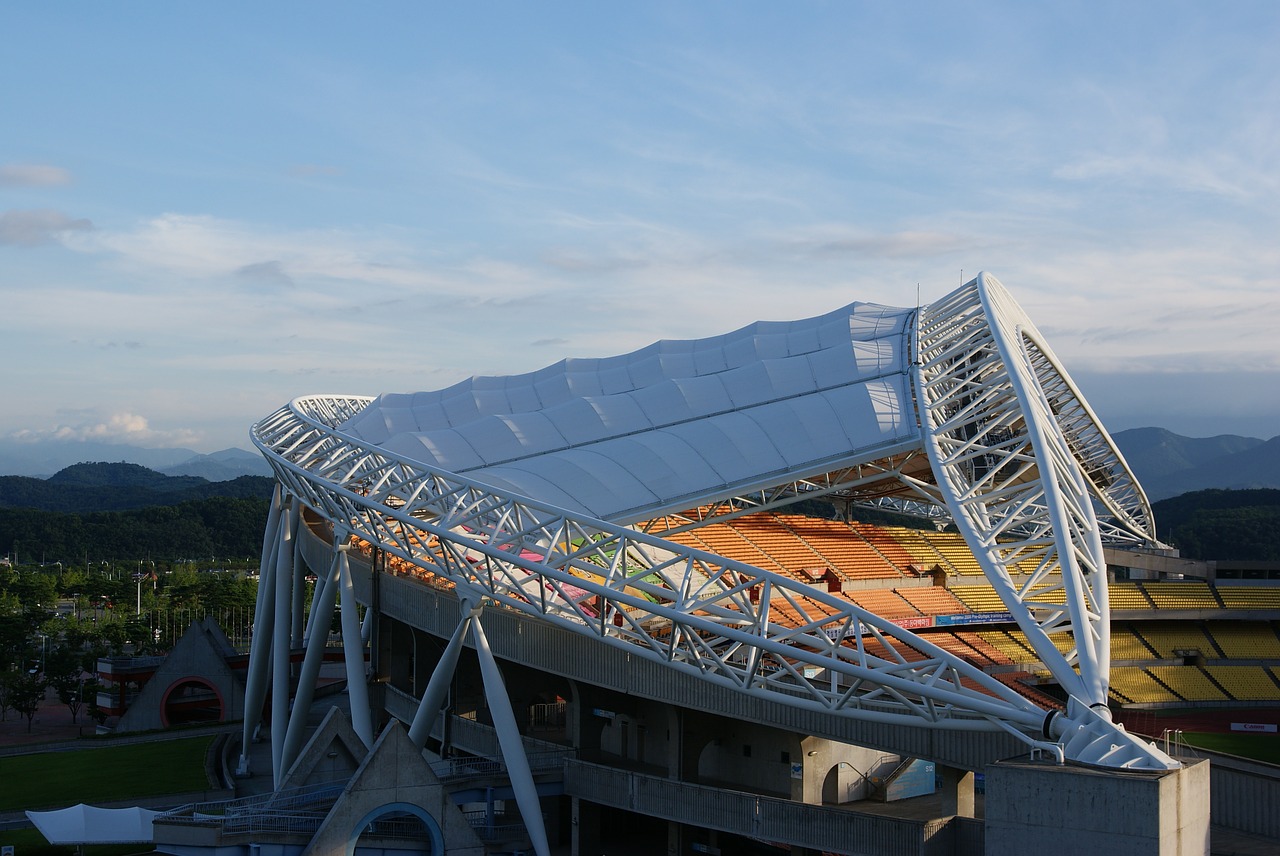 Stadionas, Korėjos Respublika, Daegu, Futbolas, Architektūra, Nemokamos Nuotraukos,  Nemokama Licenzija