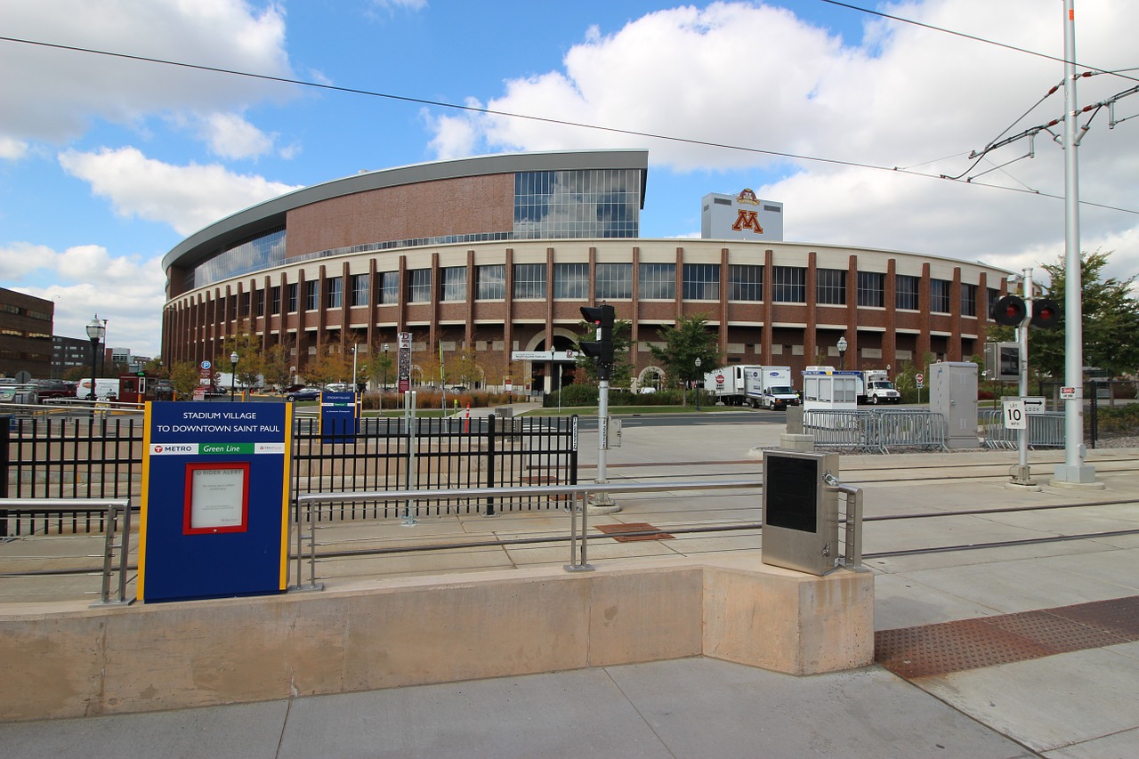 Stadionas, Minnesota, Universitetas, Usa, Amerikietis, Nemokamos Nuotraukos,  Nemokama Licenzija