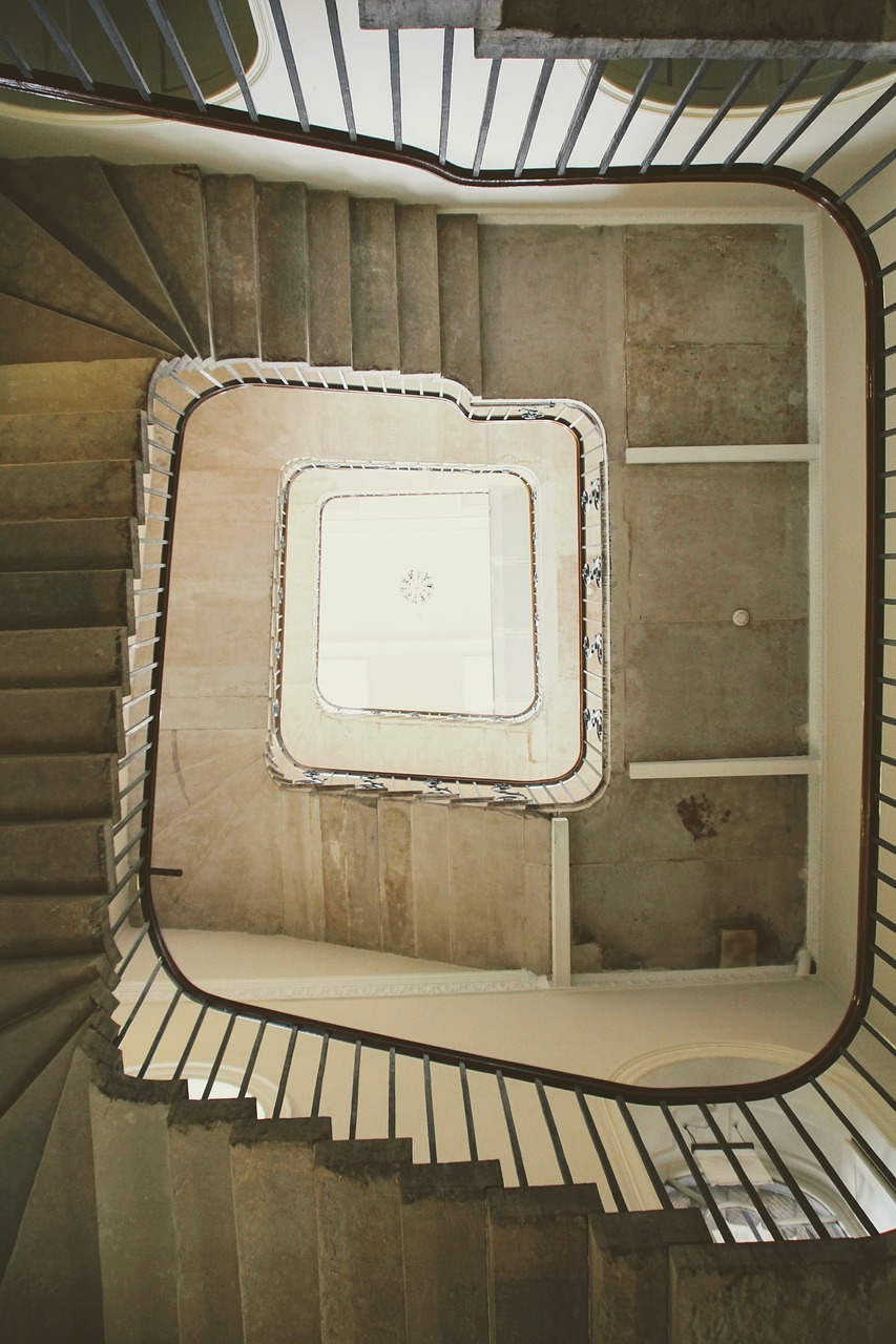 Laiptinė, Somerset Namas, Londonas, Spiraliniai Laiptai, Nemokamos Nuotraukos,  Nemokama Licenzija